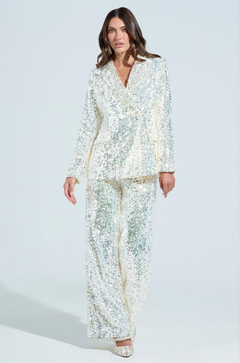 STAR OF THE SHOW SEQUIN BLAZER Product Image