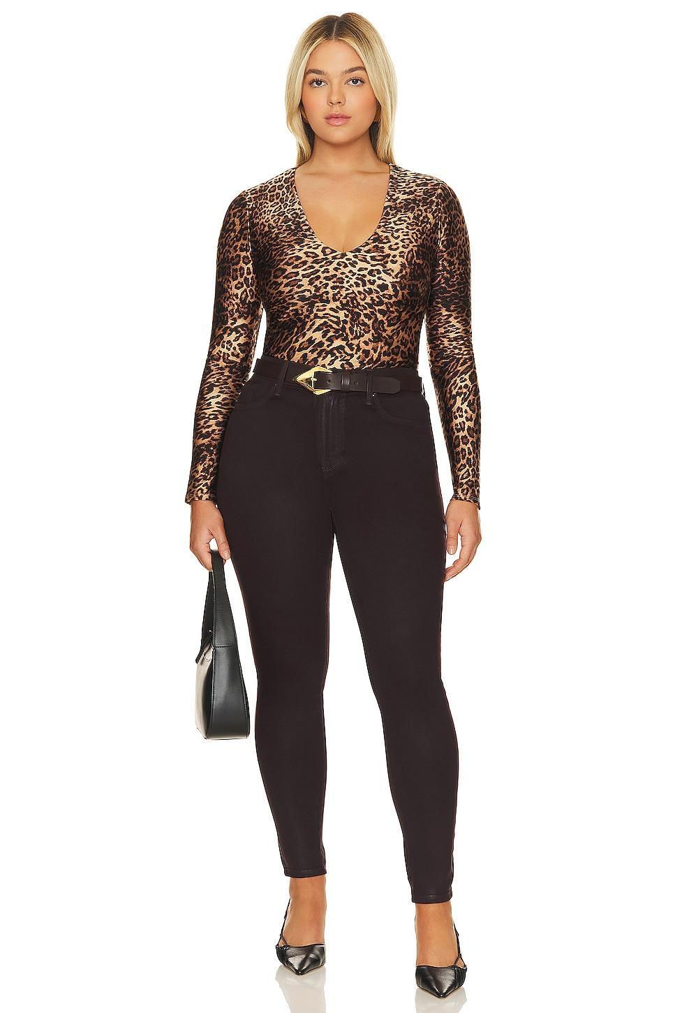 Good Legs Coated Jeans Good American Product Image