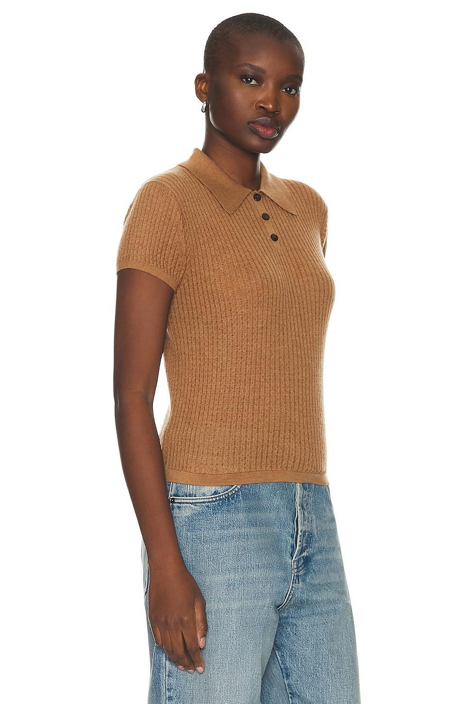 Guest In Residence Shrunken Polo Top Product Image