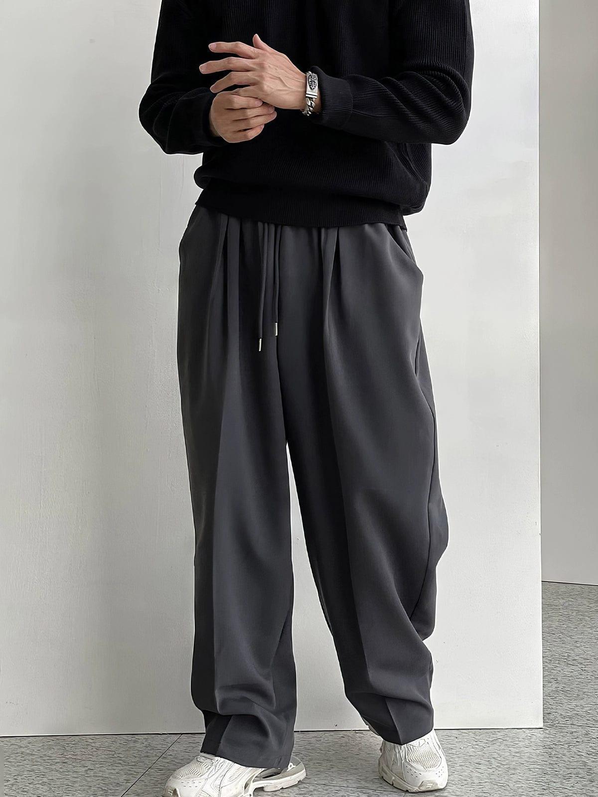 RT No. 12285 PLEATED BAGGY PANTS Product Image