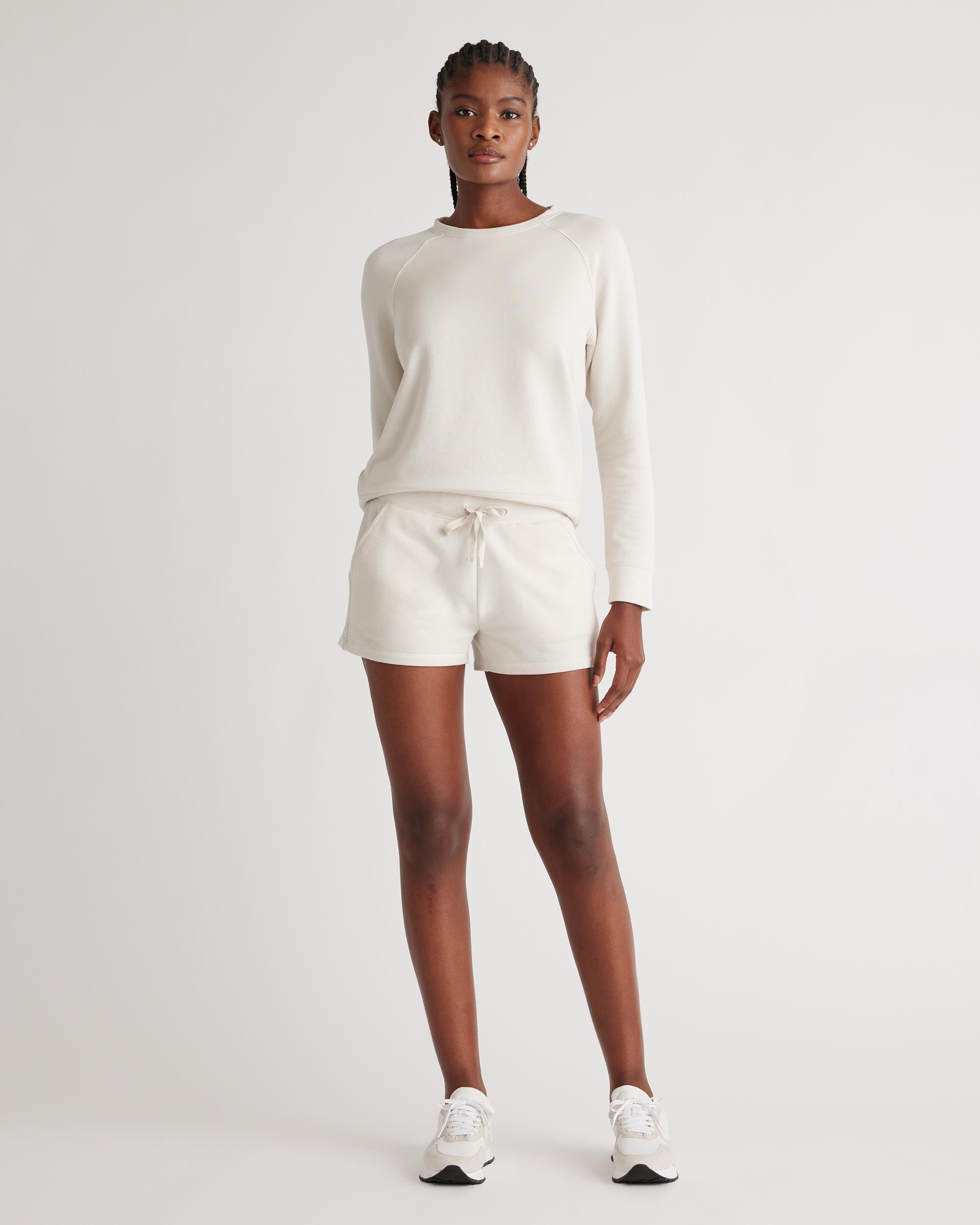 Quince | Women's SuperSoft Fleece Shorts Lenzing Modal Product Image