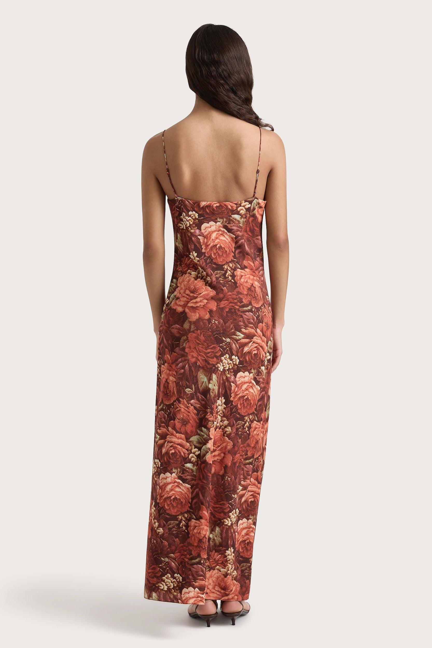 Zelie Midi Dress Rose Product Image