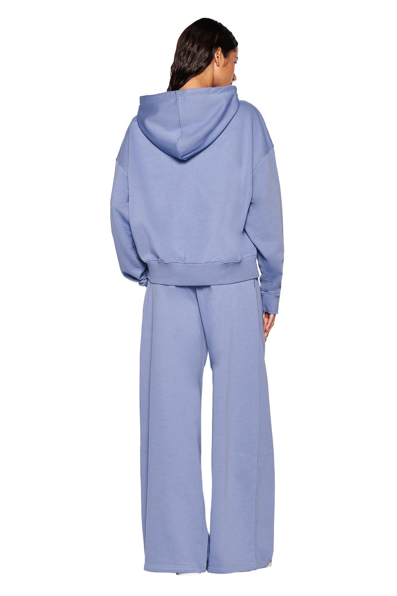 SPENCER HOODIE - BLUE : GREY BLUE Product Image