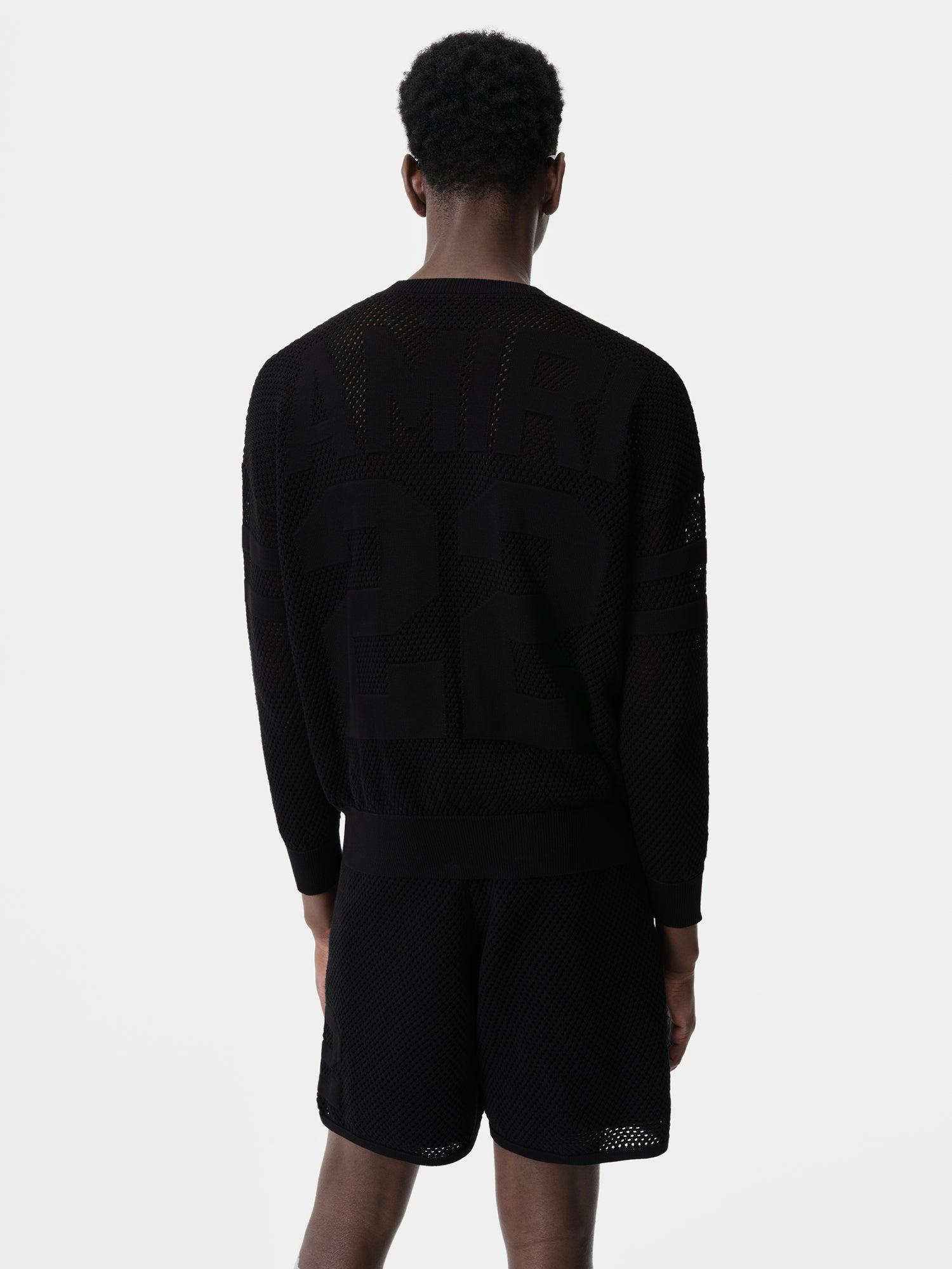 AMIRI 22 CREWNECK - Black Male Product Image