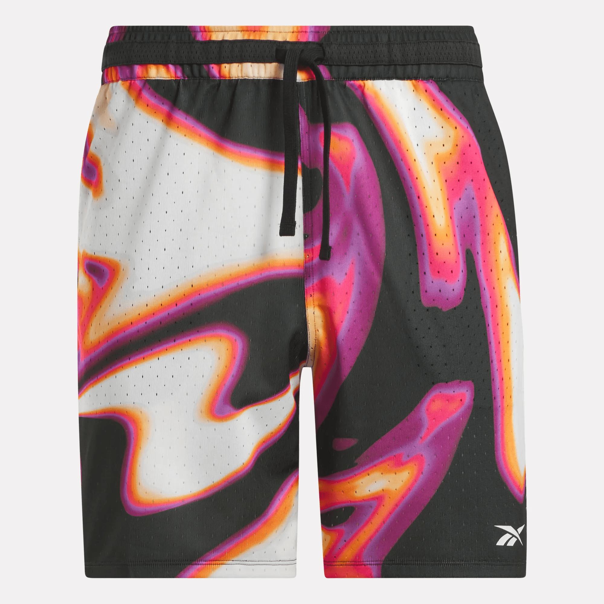 Men's Reebok Basketball Transition Short Aop Male Product Image