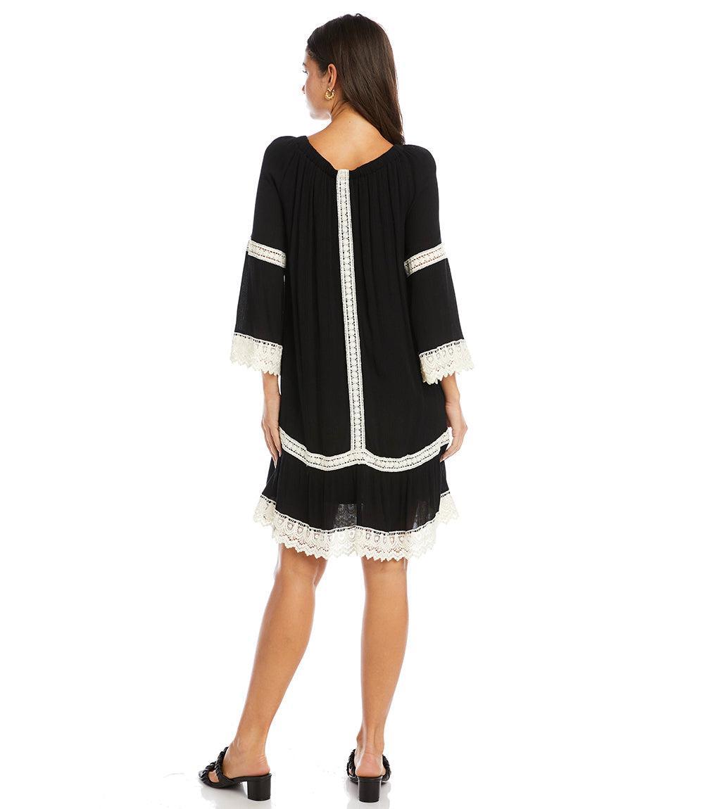 2L55196W   Jerzee Mixed Lace Dress - Plus Only! Product Image