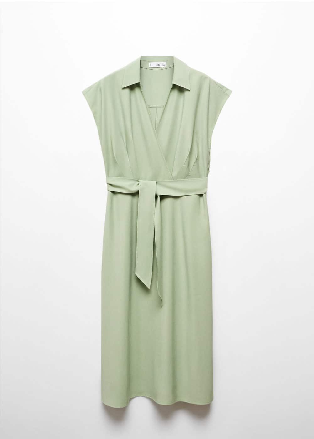 Mango Womens Belt Wrap Dress Product Image