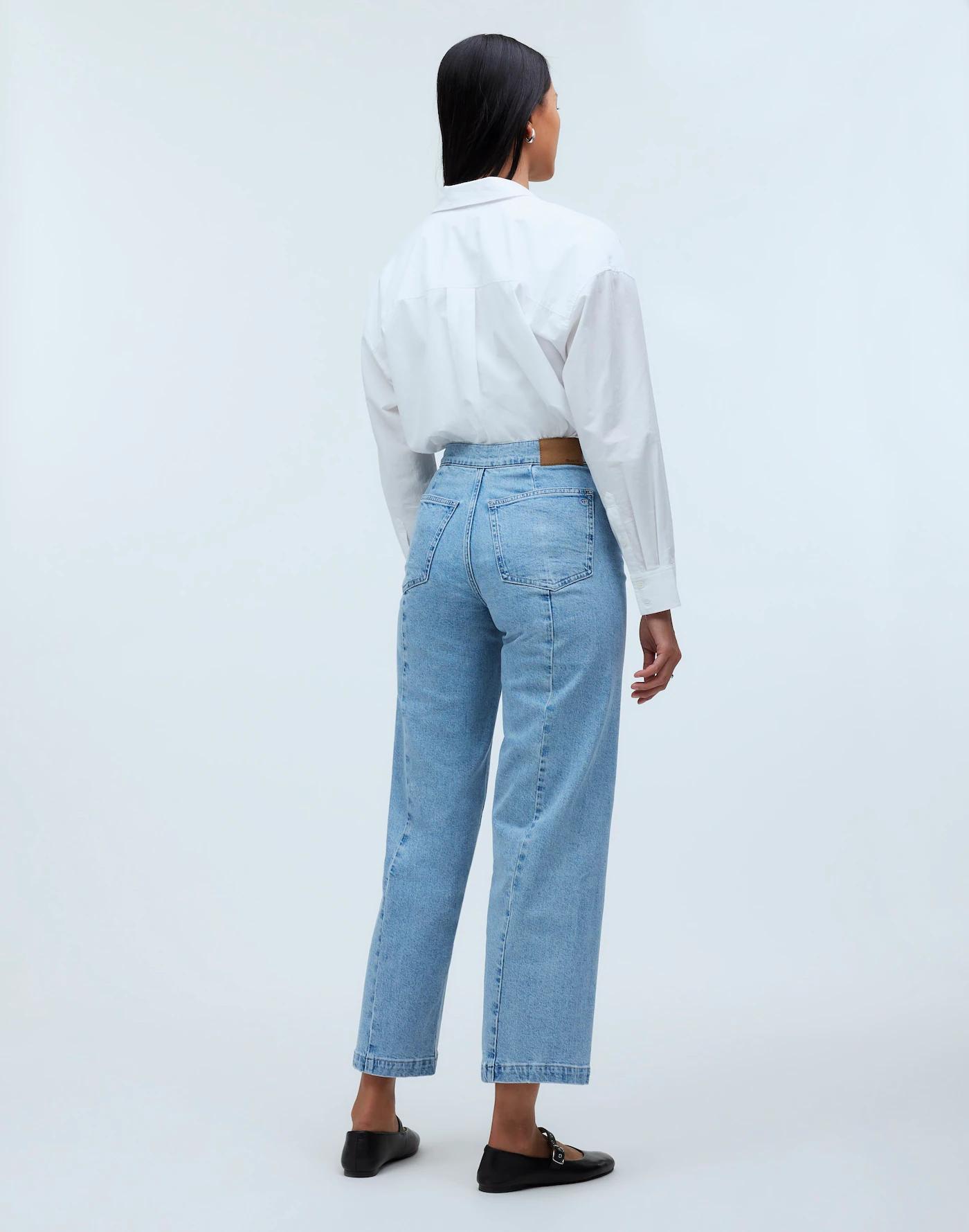 The Emmett Wide-Leg Crop Jean: Welt Pocket Edition Product Image
