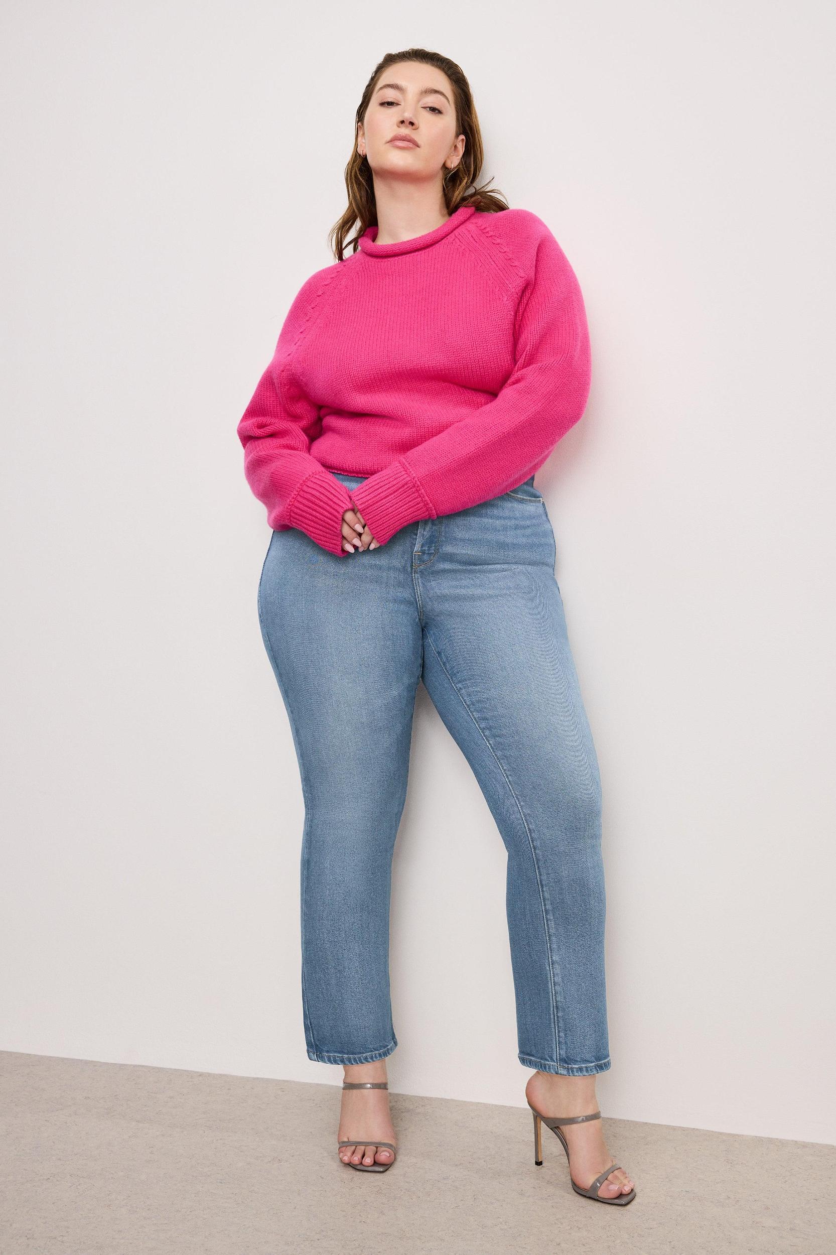 SOFT-TECH GOOD LEGS STRAIGHT JEANS | INDIGO746 Product Image