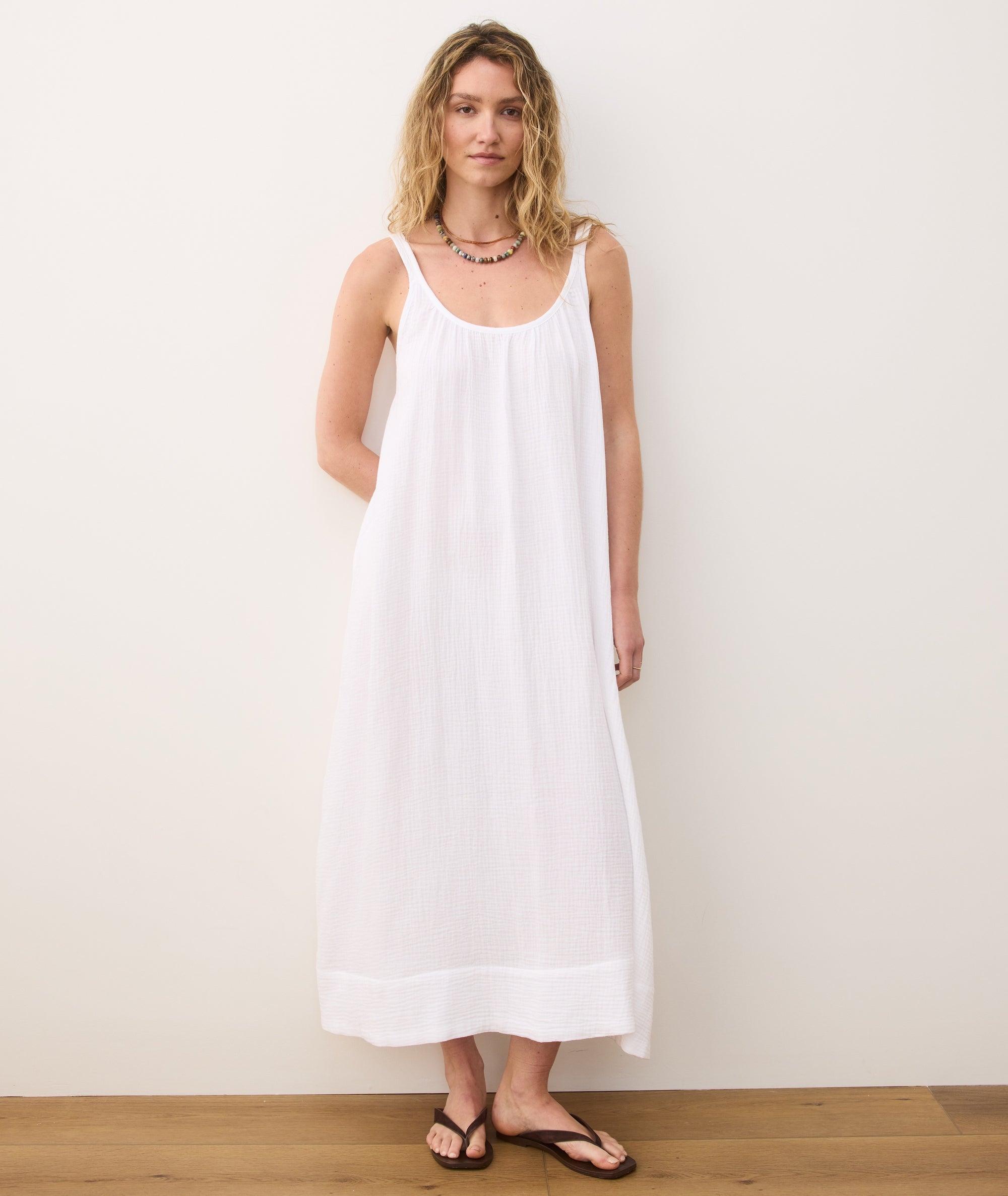 Millie Relaxed Double Cloth Maxi Dress Product Image