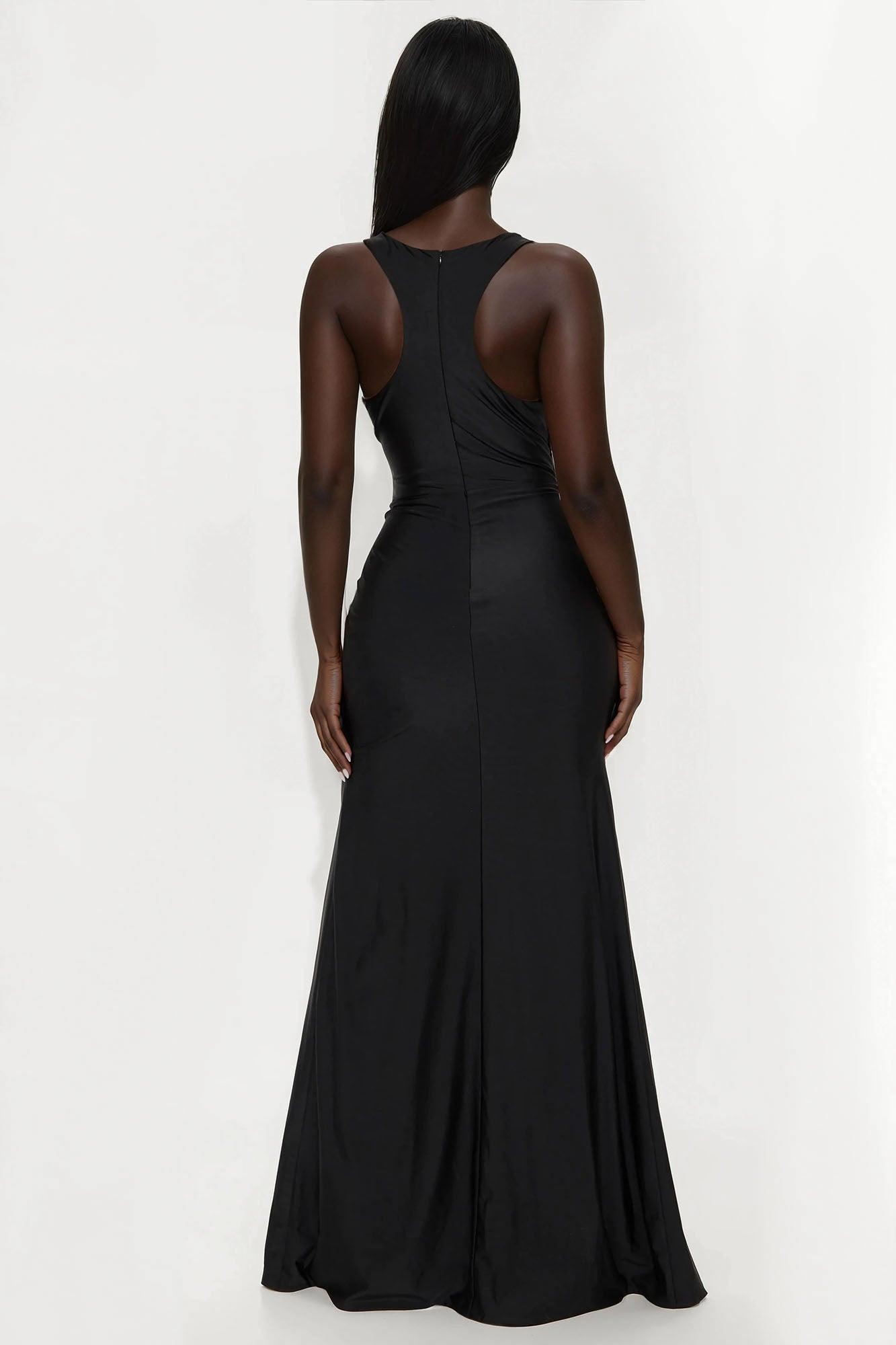 Annabelle Sleeveless Maxi Dress - Black Product Image