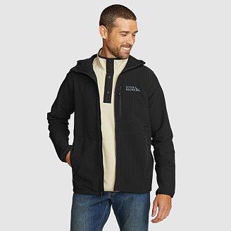 Men's Sandstone Grid Hoodie Product Image