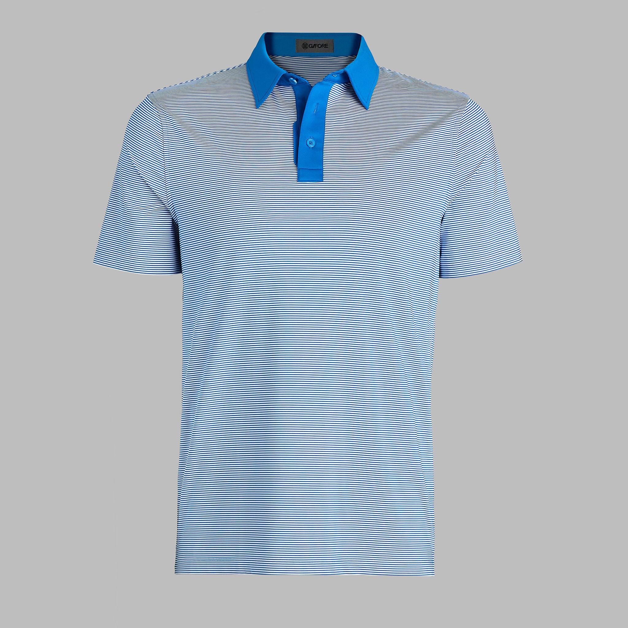 FEEDER STRIPE FINE TECH JERSEY POLO Product Image