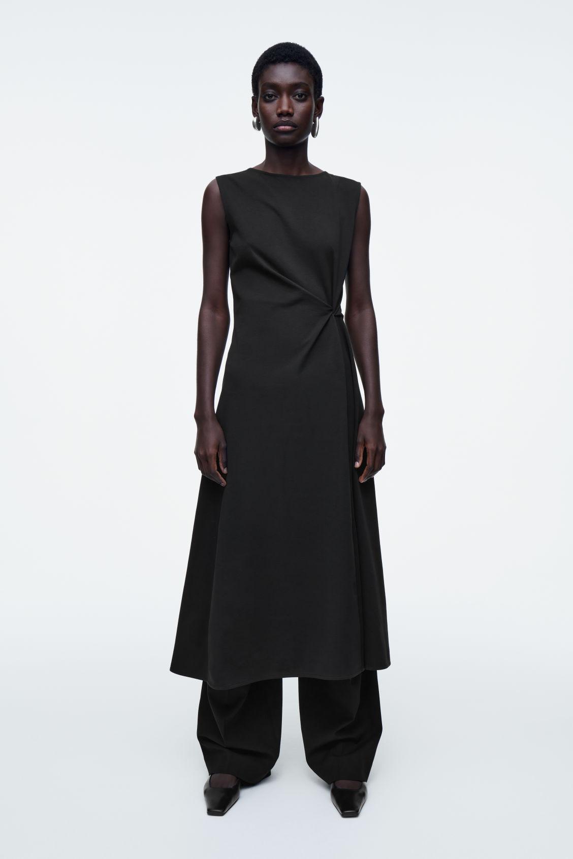 TWIST-DETAIL MIDI DRESS Product Image