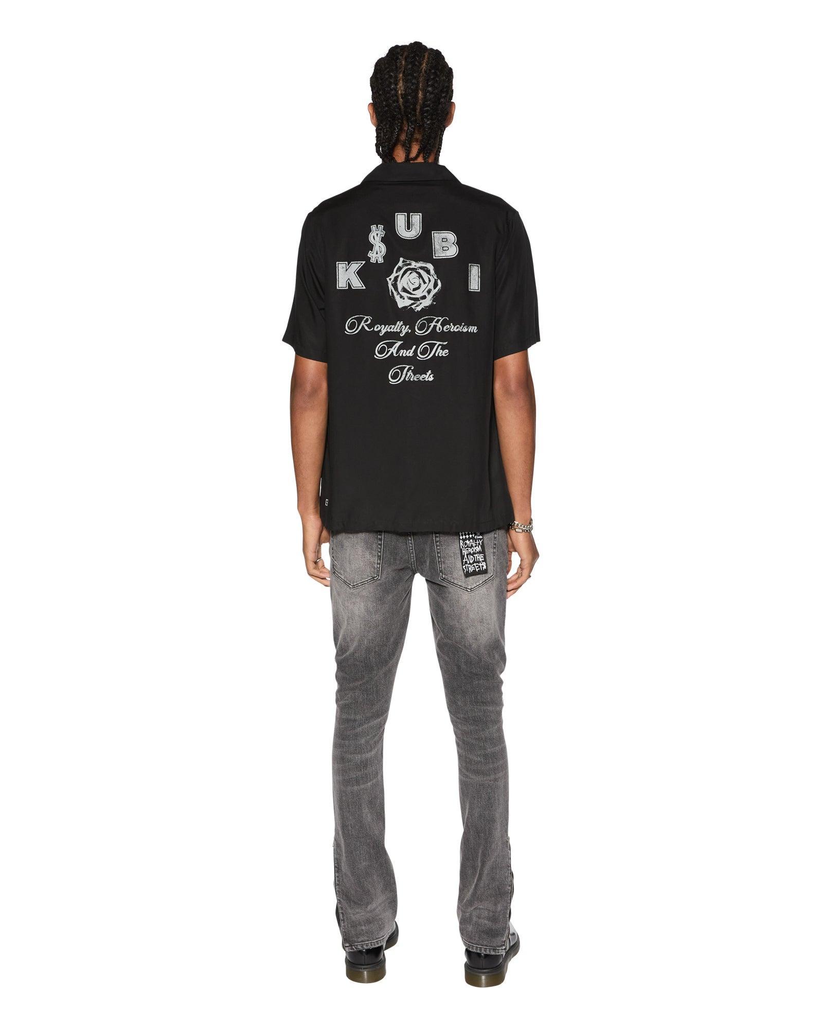 LOCK UP RESORT SS SHIRT BLACK Male Product Image