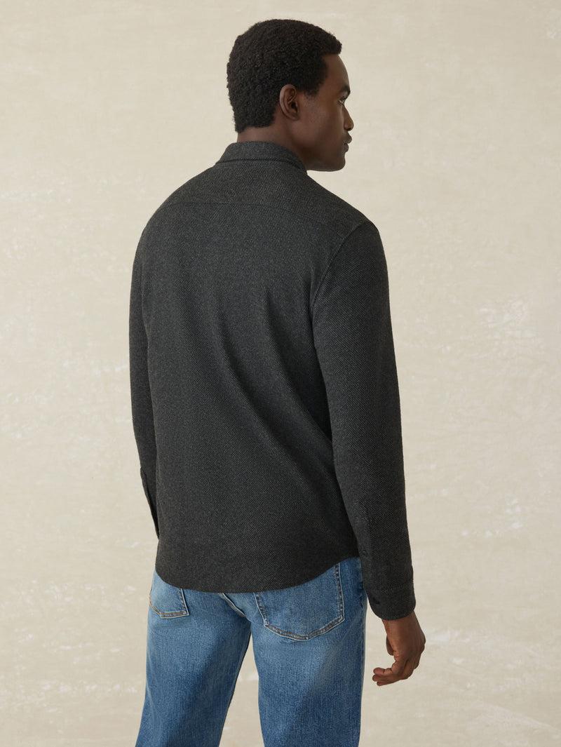 Legend™ Sweater Shirt (Single Pocket) - Heathered Black Twill Product Image