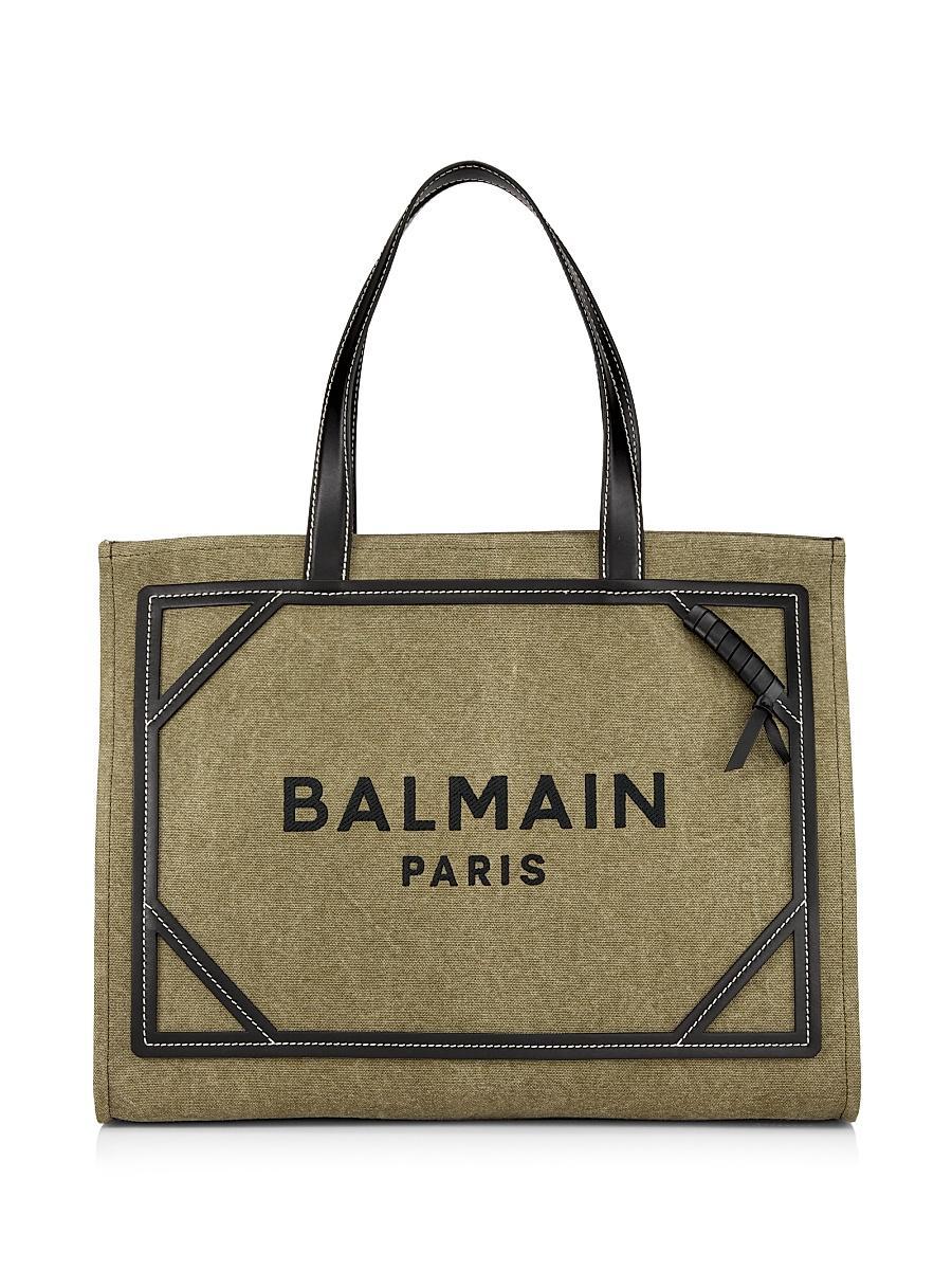 Womens B-Army Medium Canvas Shopper Tote Bag Product Image