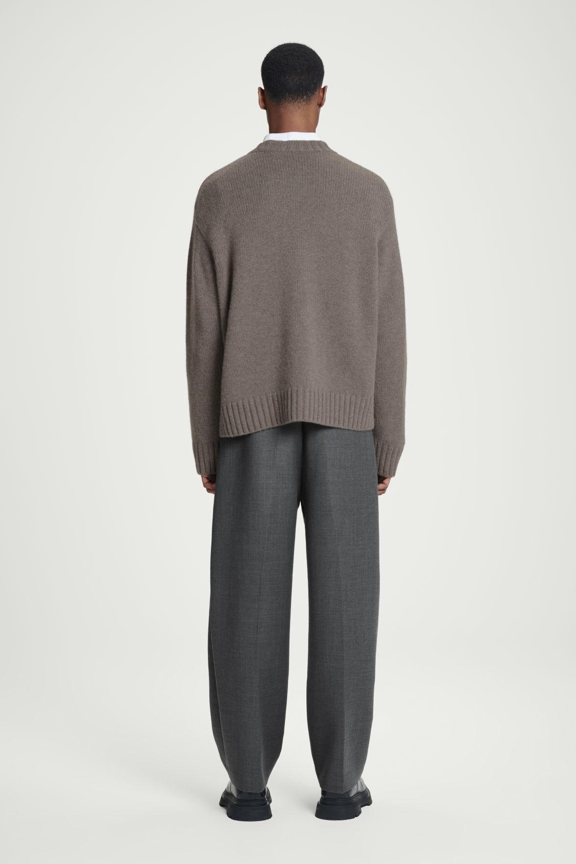 CHUNKY PURE CASHMERE SWEATER Product Image