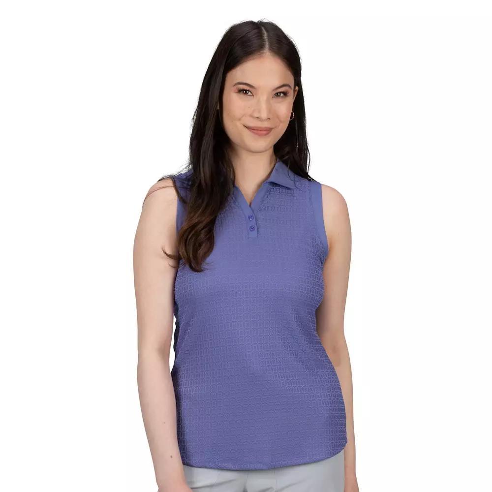 Women's Nancy Lopez Journey Sleeveless Polo, Size: Medium, Corsica Product Image