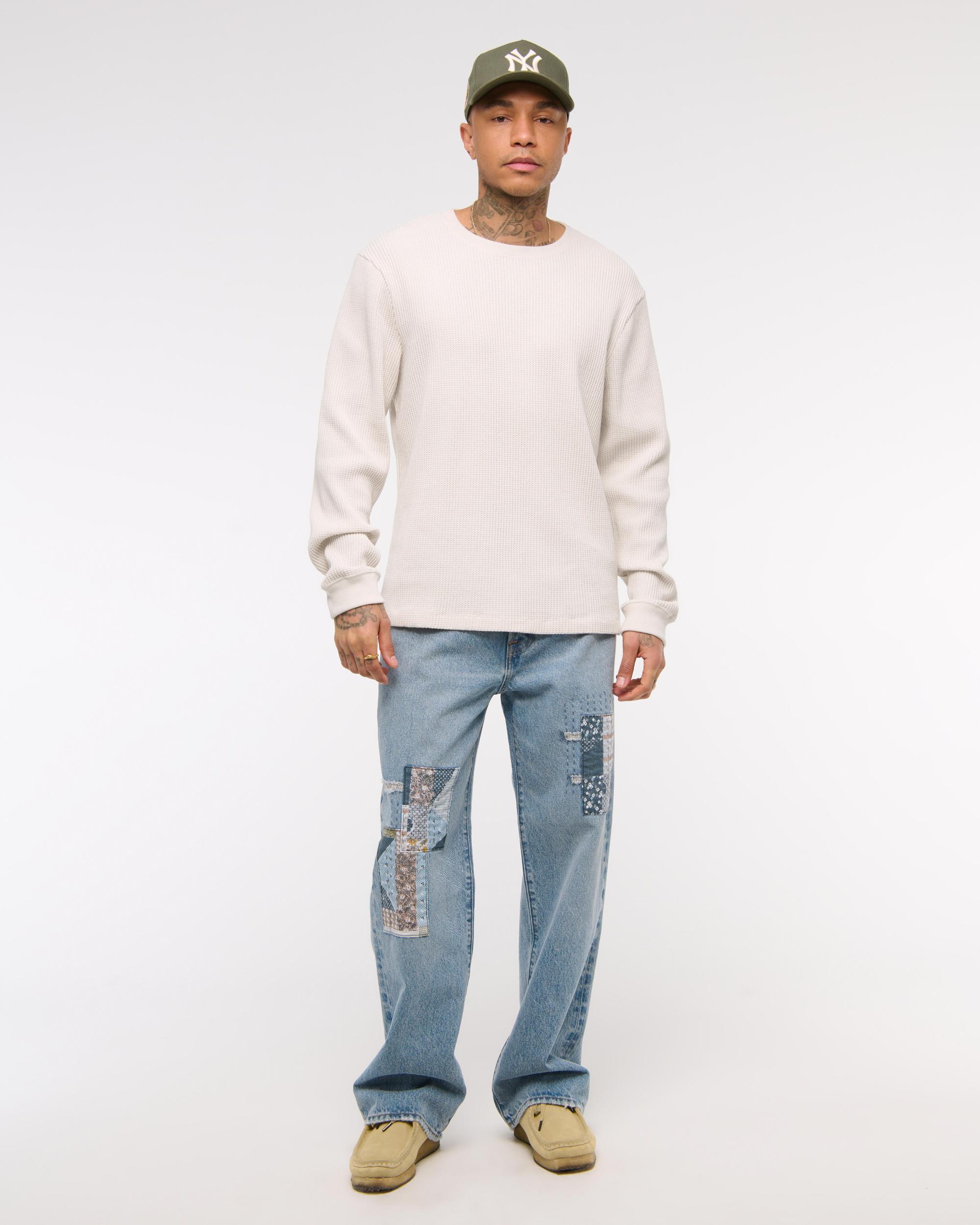 Long-Sleeve Classic Waffle Tee Product Image