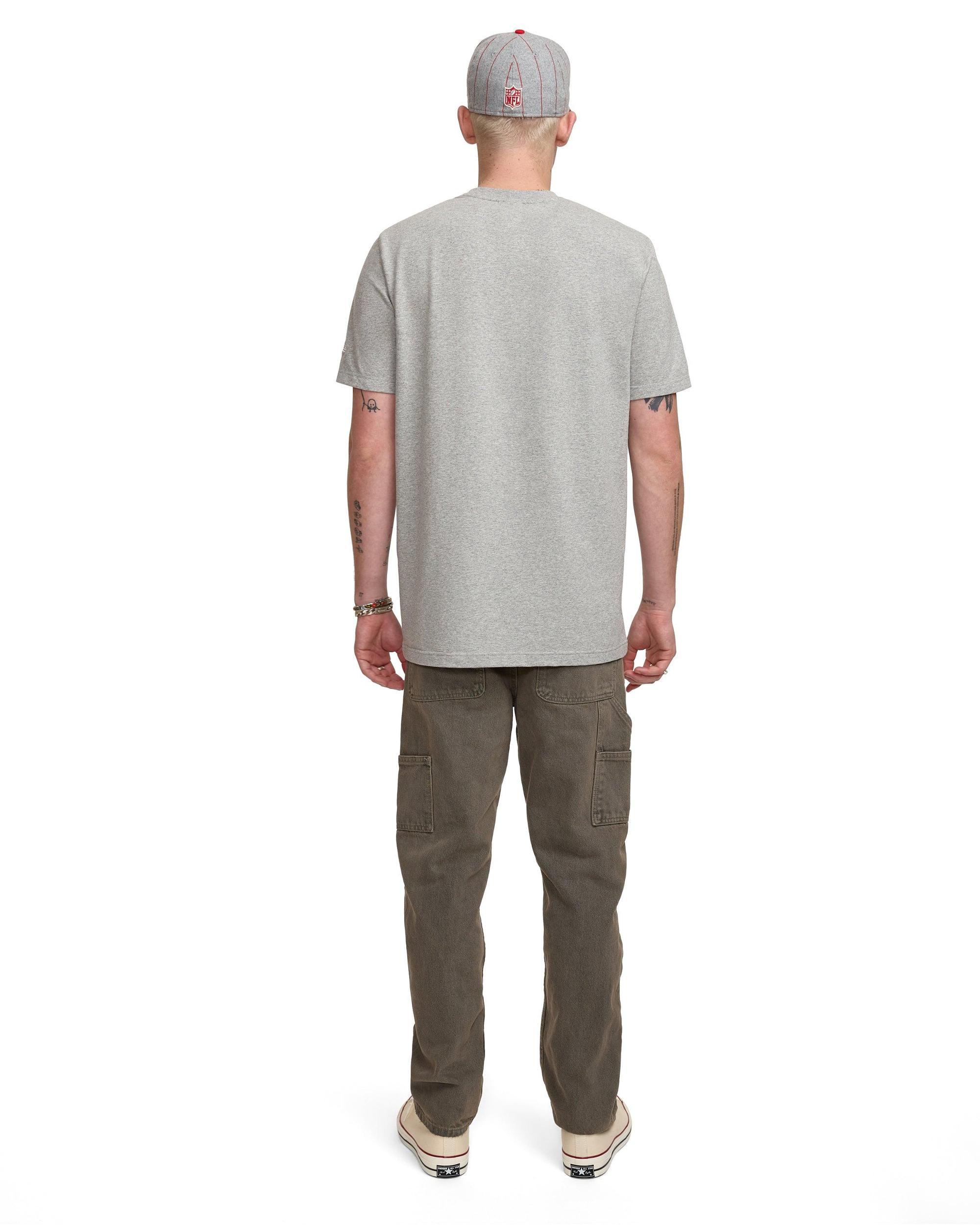 Philadelphia Eagles Gray Logo Select T-Shirt Male Product Image