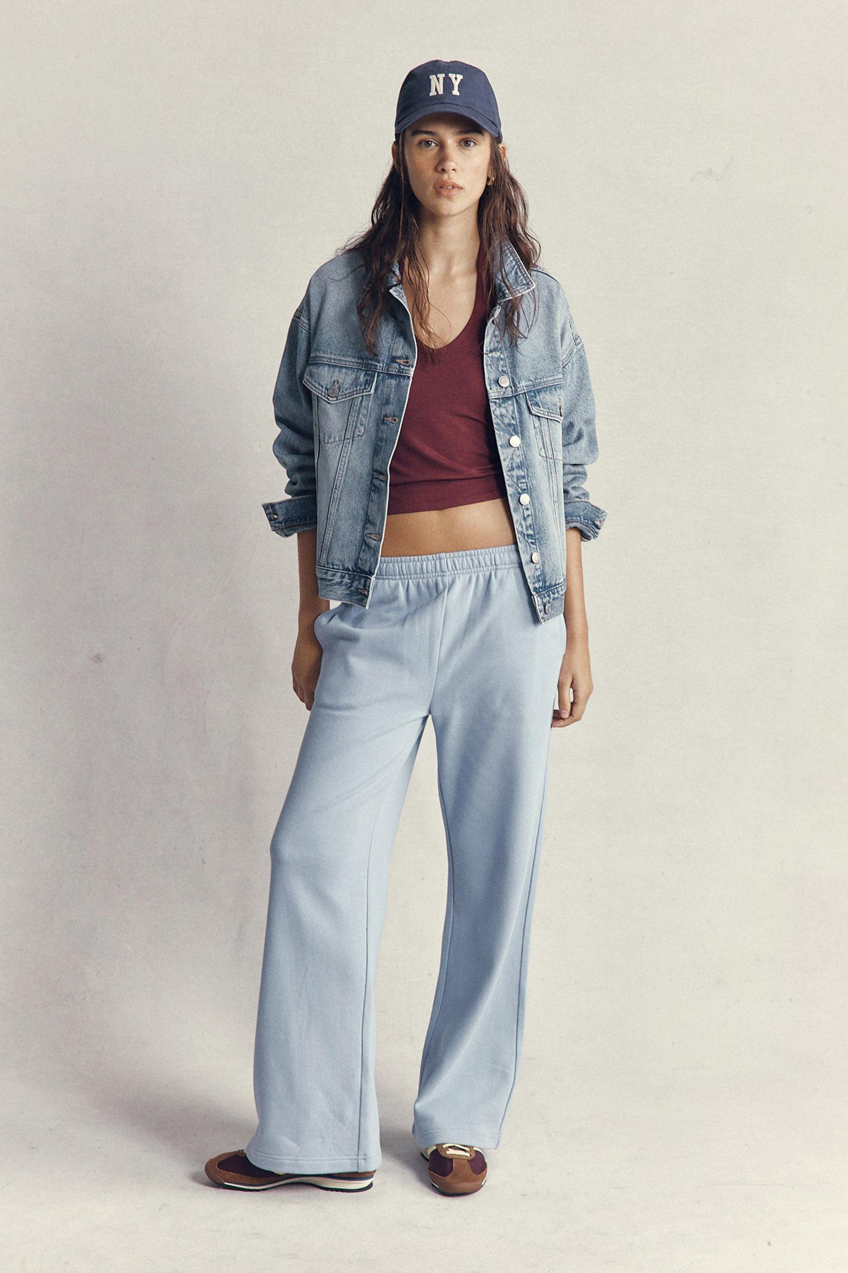 Classic Fleece Wide Leg Sweatpant Product Image