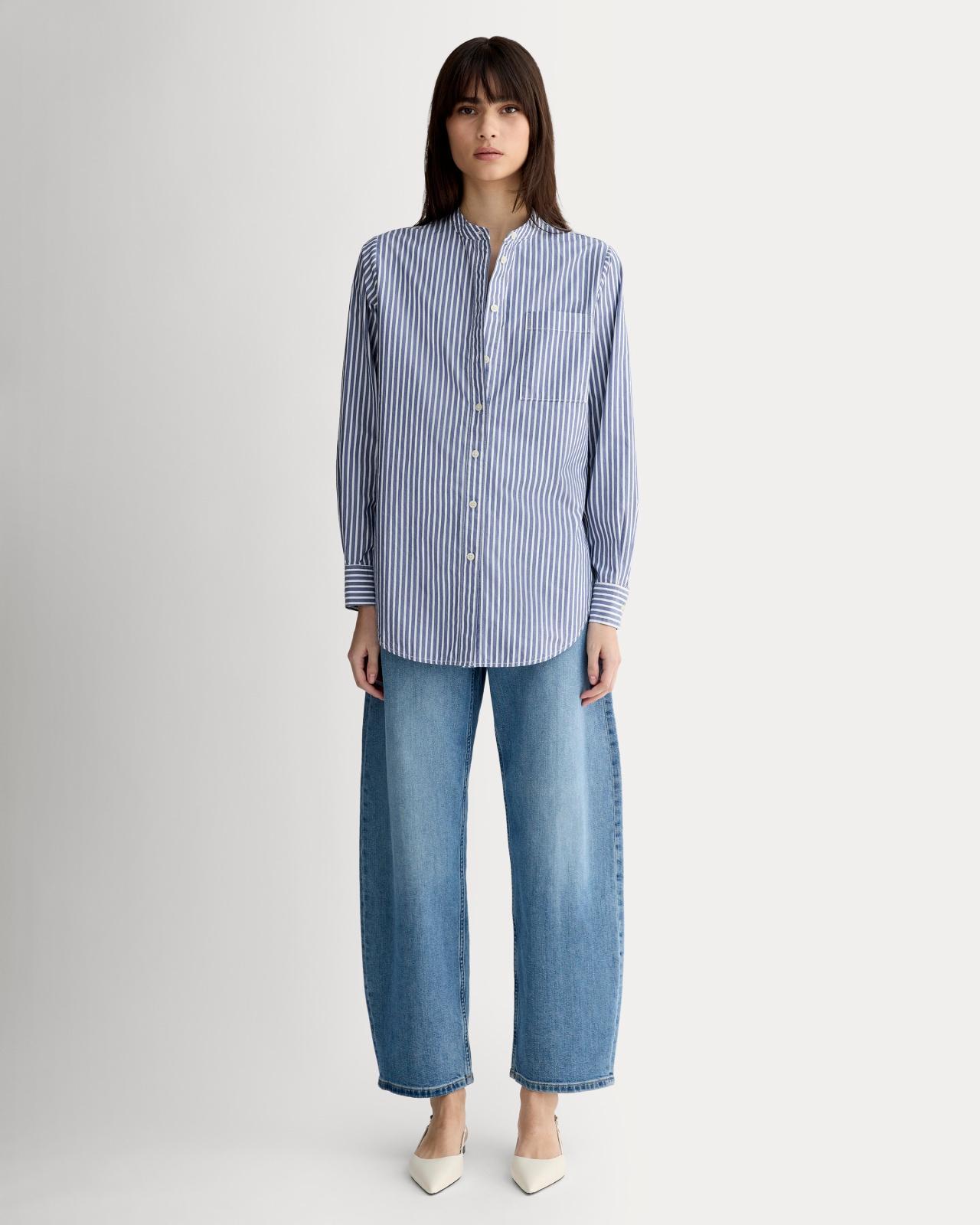 The Oversized Shirt in Ultrasoft Cotton Product Image