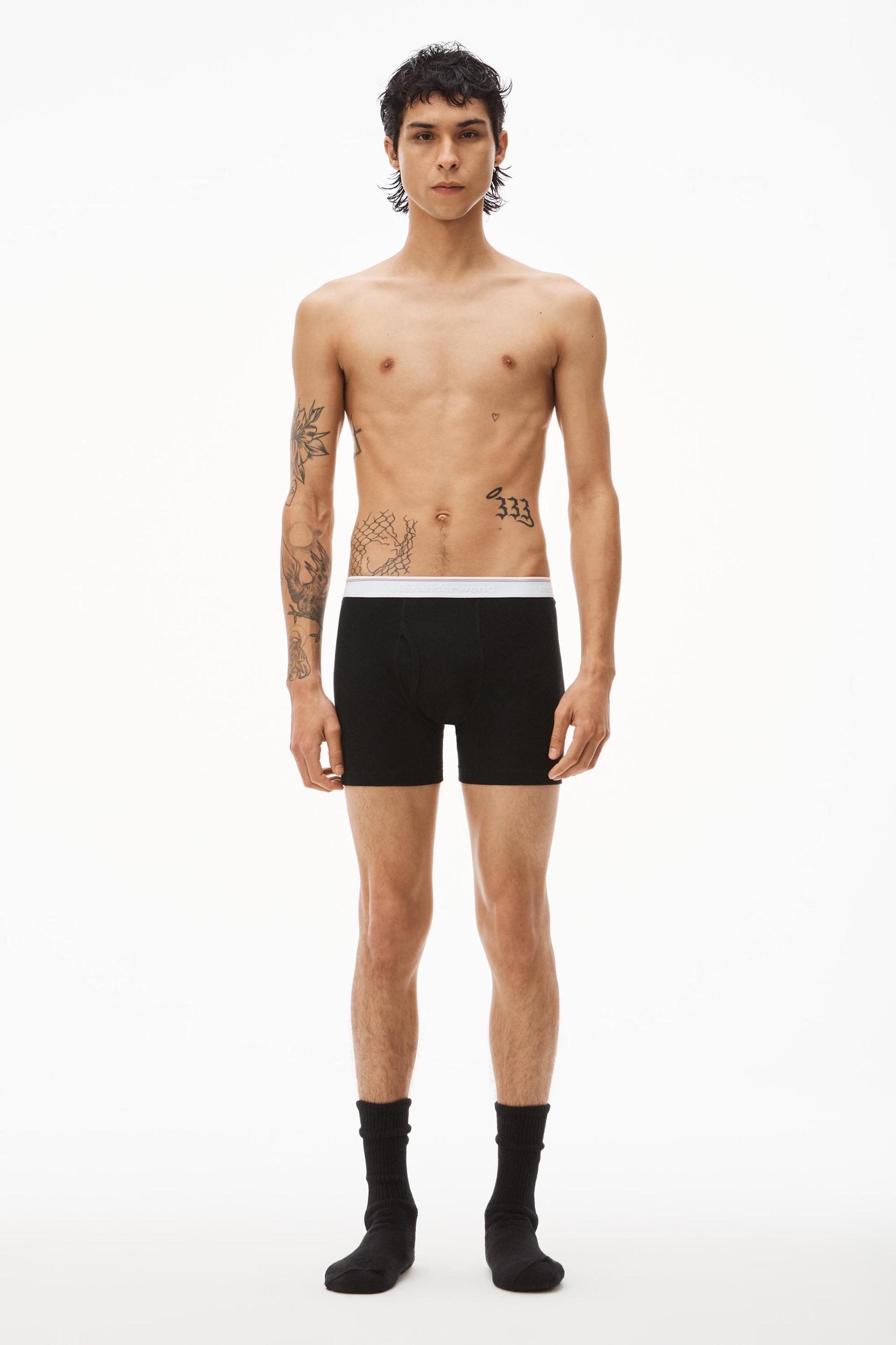 Men's Boxer Brief In Ribbed Jersey Product Image