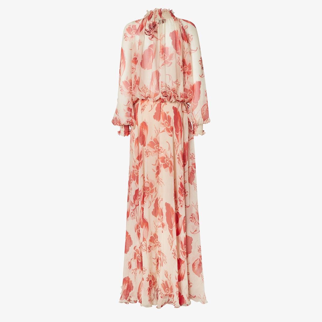 DressPrinted silk chiffon dress Product Image