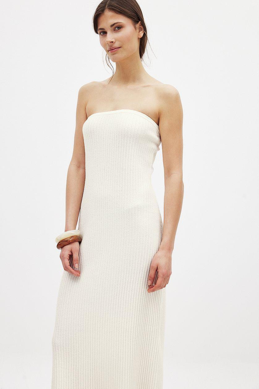 Knitted Midi Tube Dress Product Image