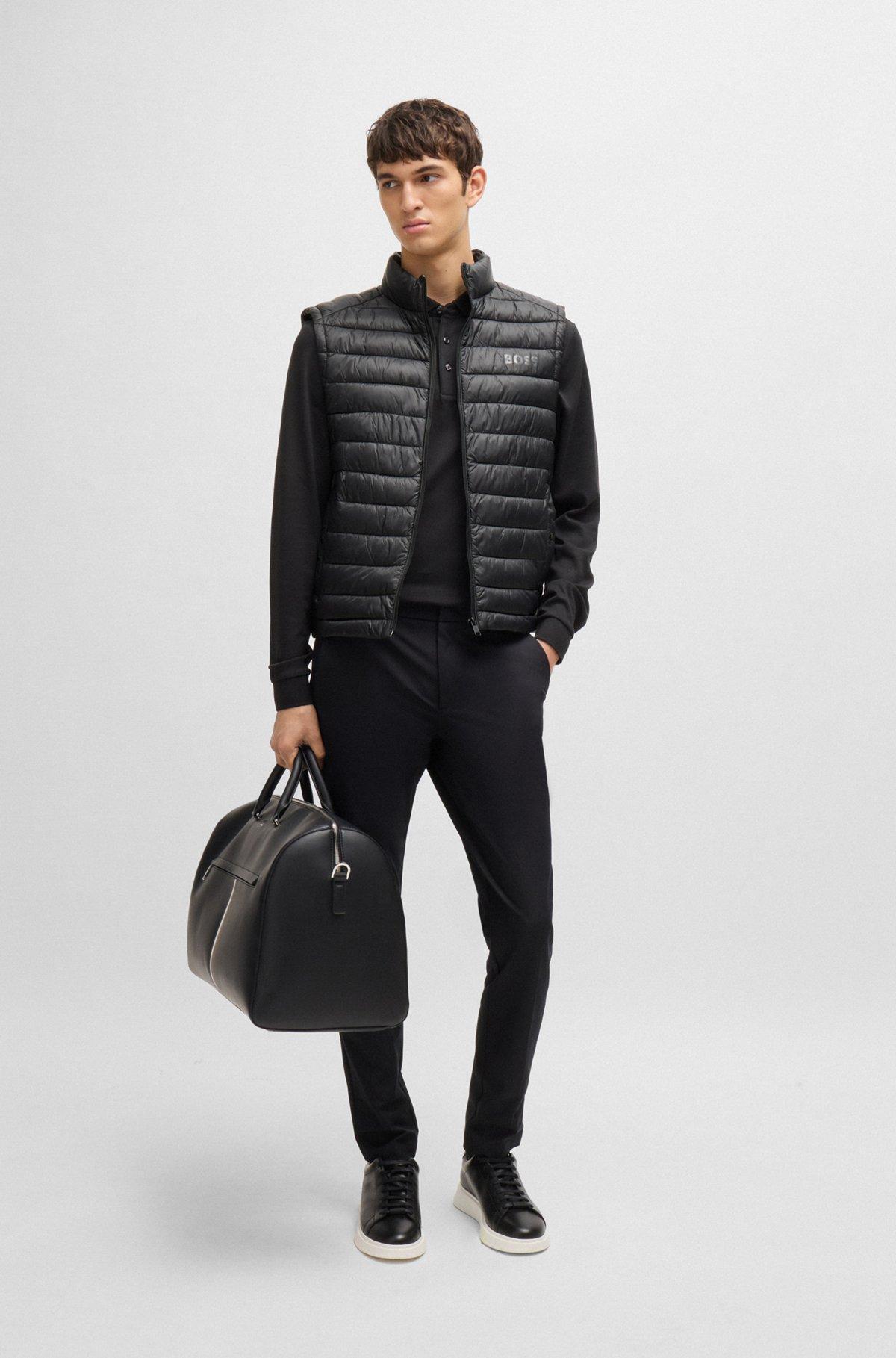 Packable gilet with tonal logo Product Image