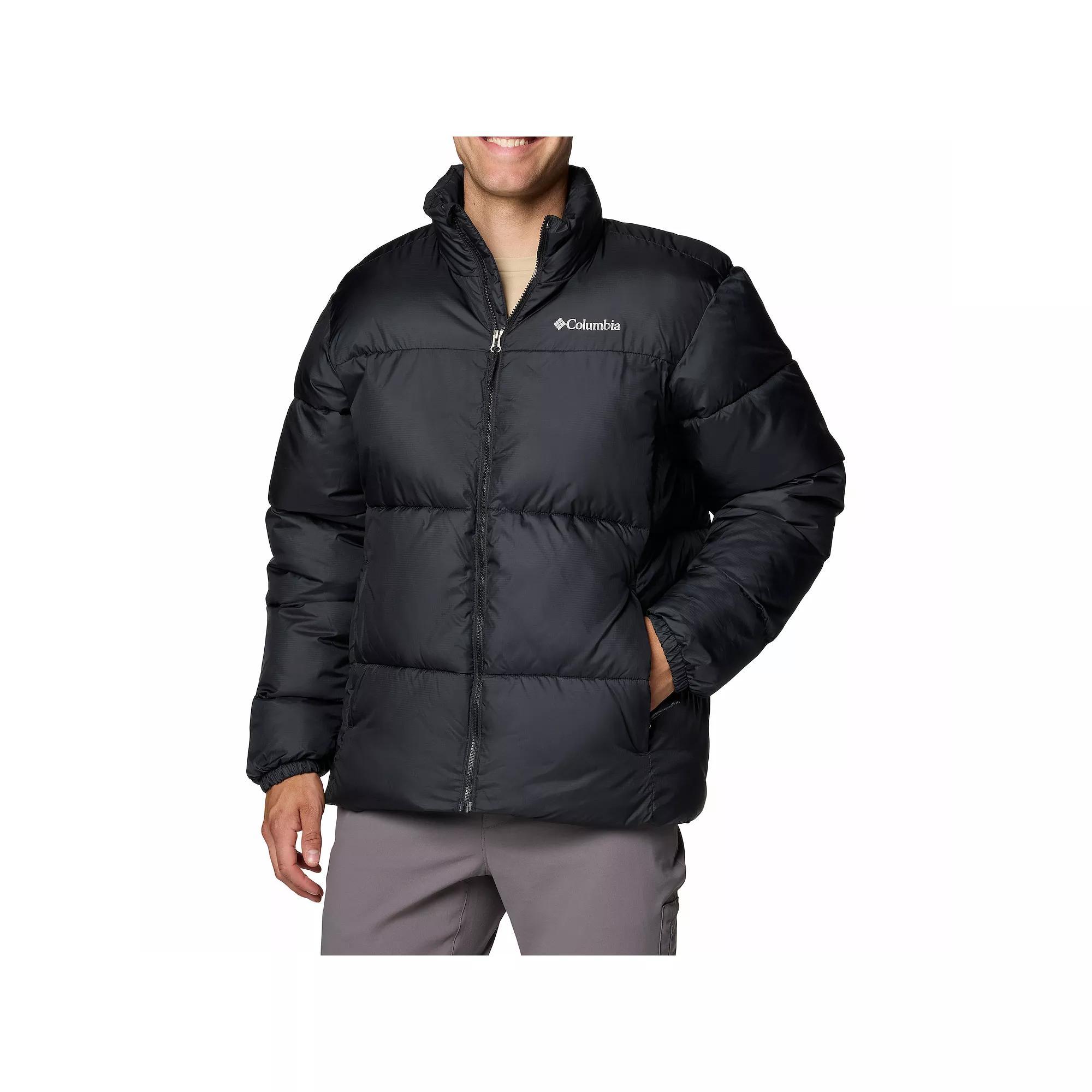 Men's Columbia Puffect III Jacket, Size: XXL, Black Product Image