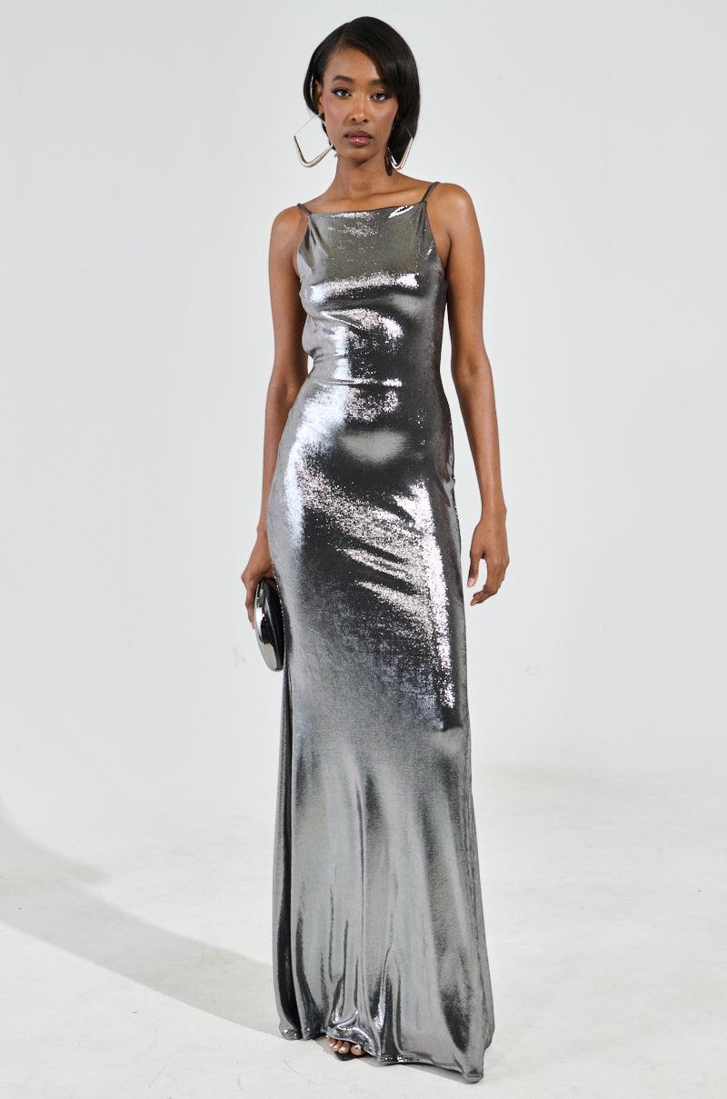 QUEEN STATUS MAXI DRESS Product Image