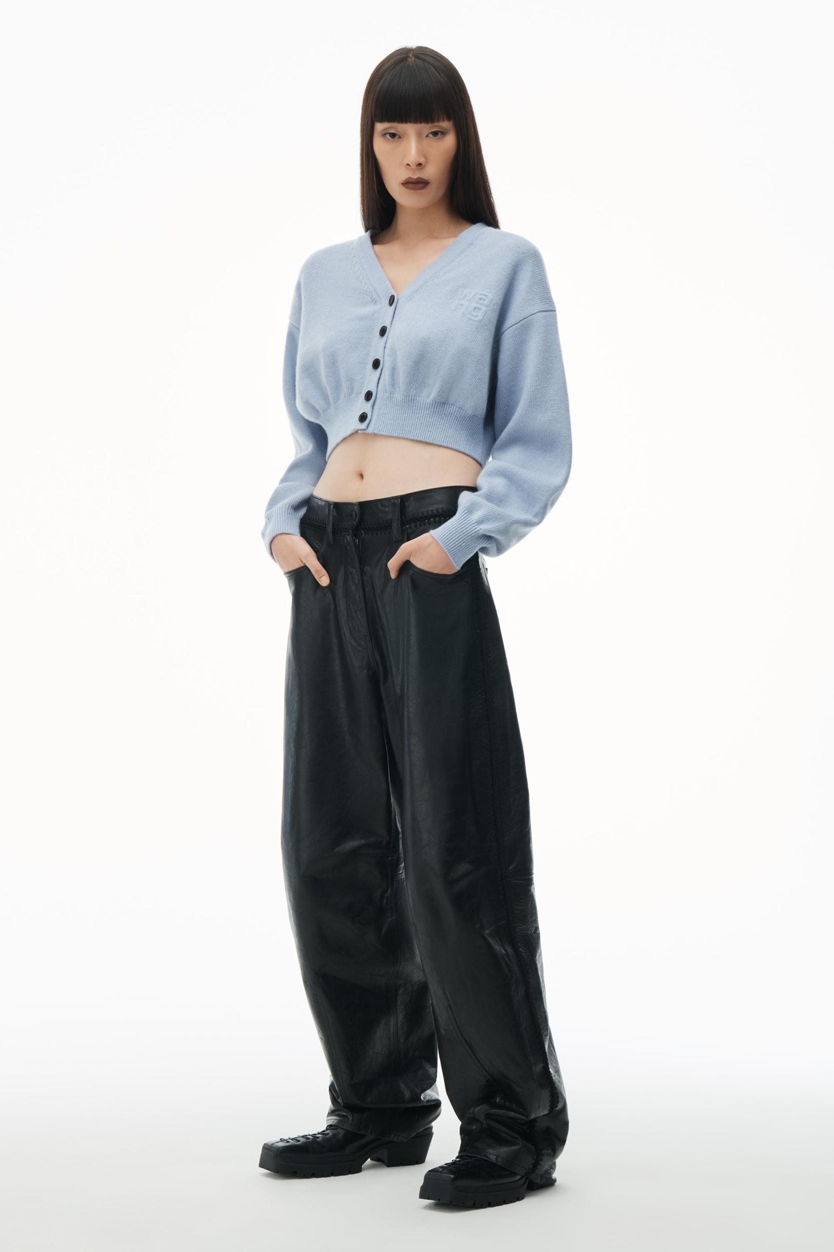 Long Sleeve Cardigan With V Neck Product Image