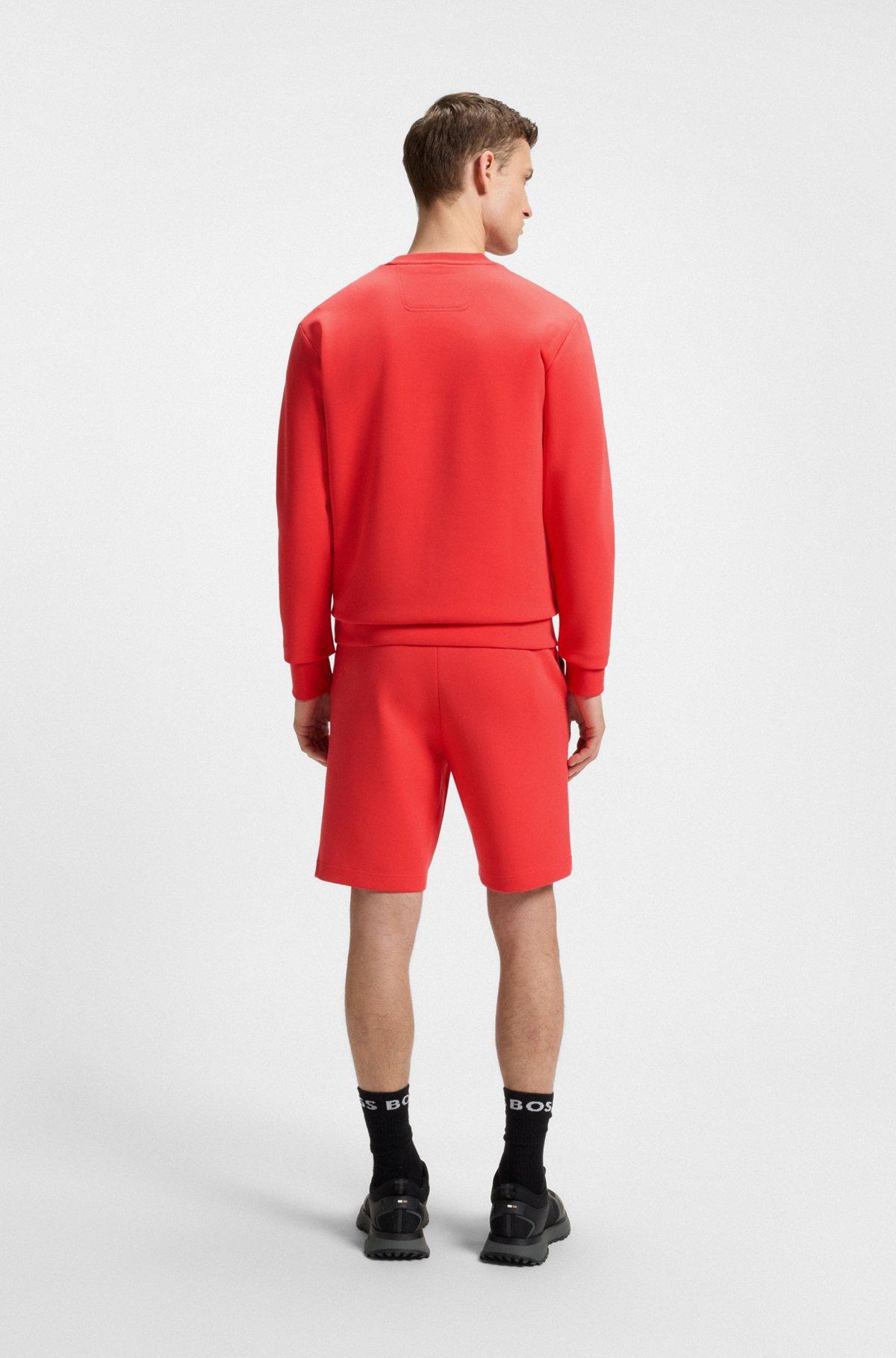 Stretch-cotton sweatshirt with sandwich logo Product Image