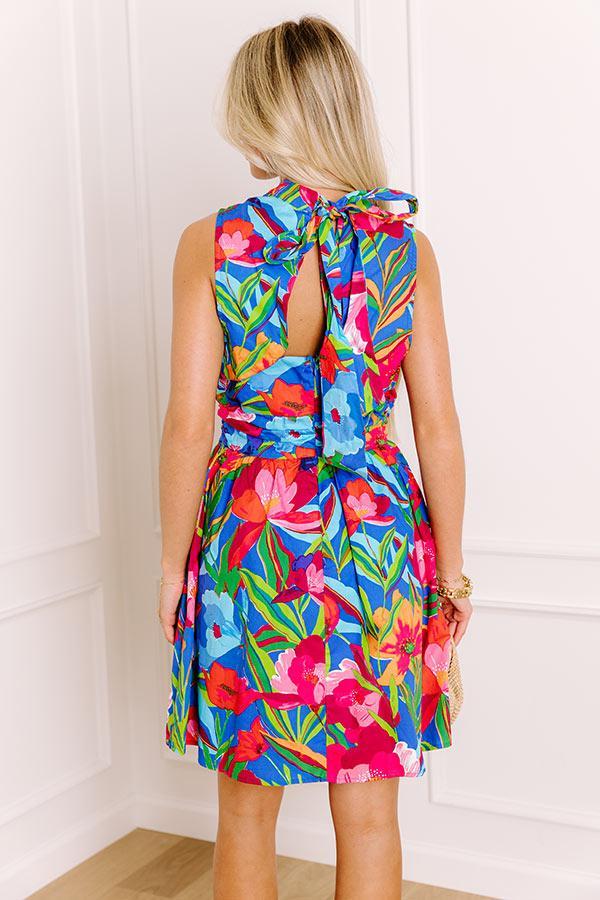 Botanical Brunch Mini Dress Product Image