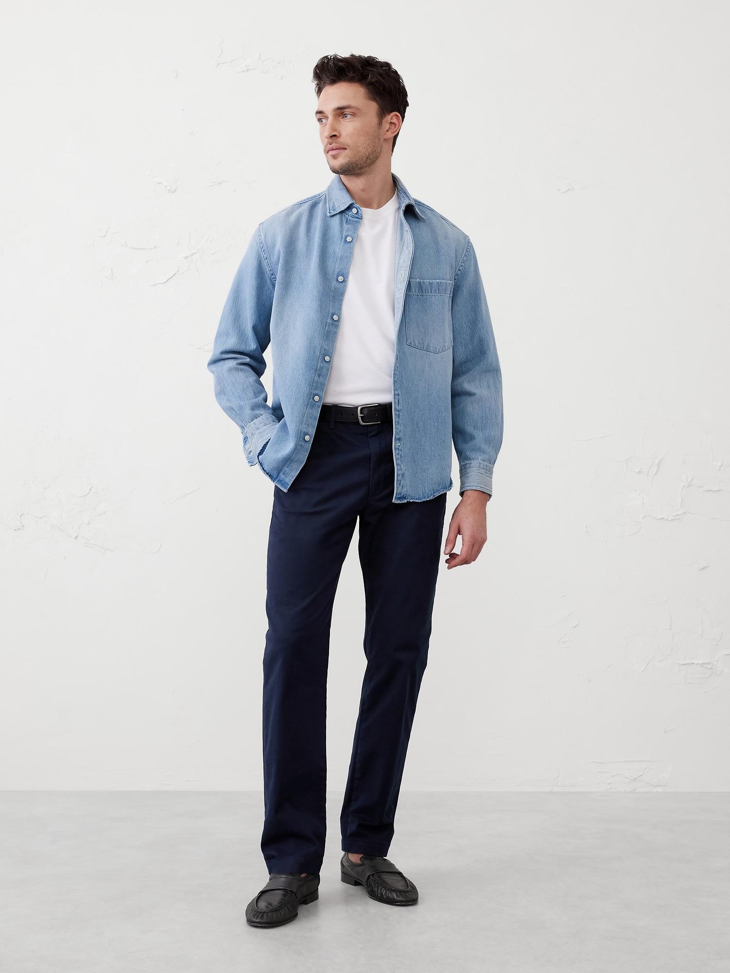 Slim-Straight Lived-In Chino Product Image