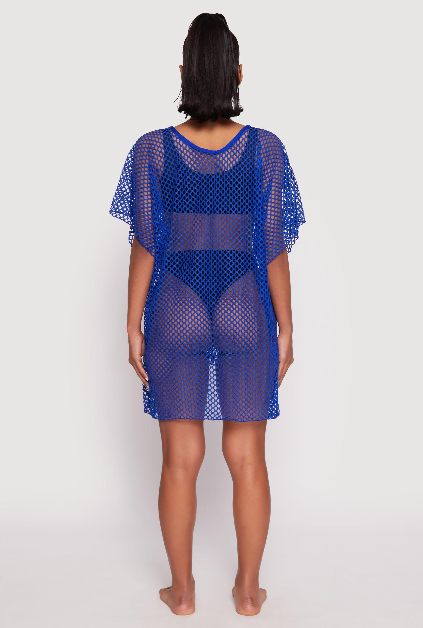 Fishnet Swim Cover Up Female Product Image