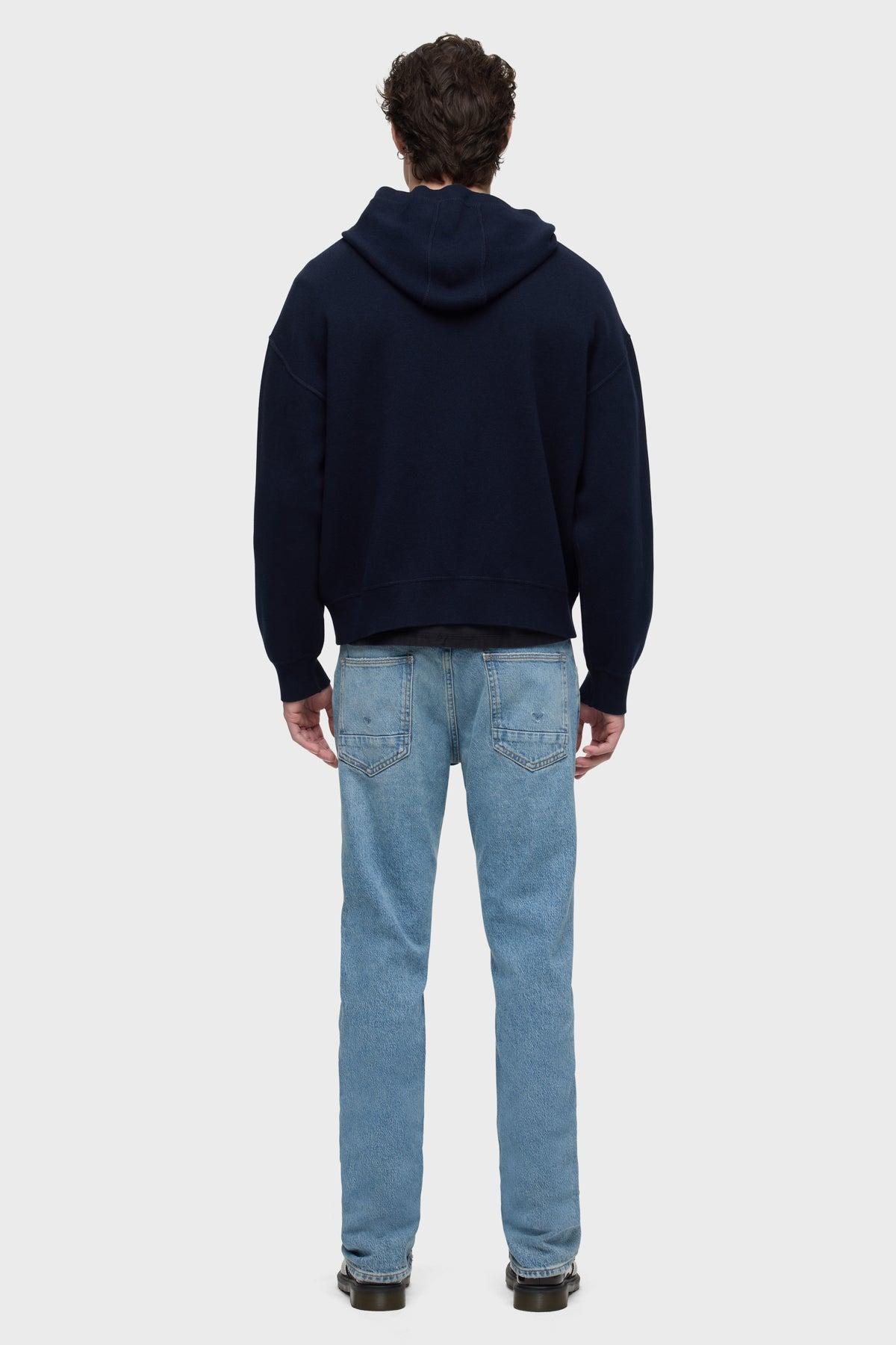 Double Knit Hoodie Male Product Image