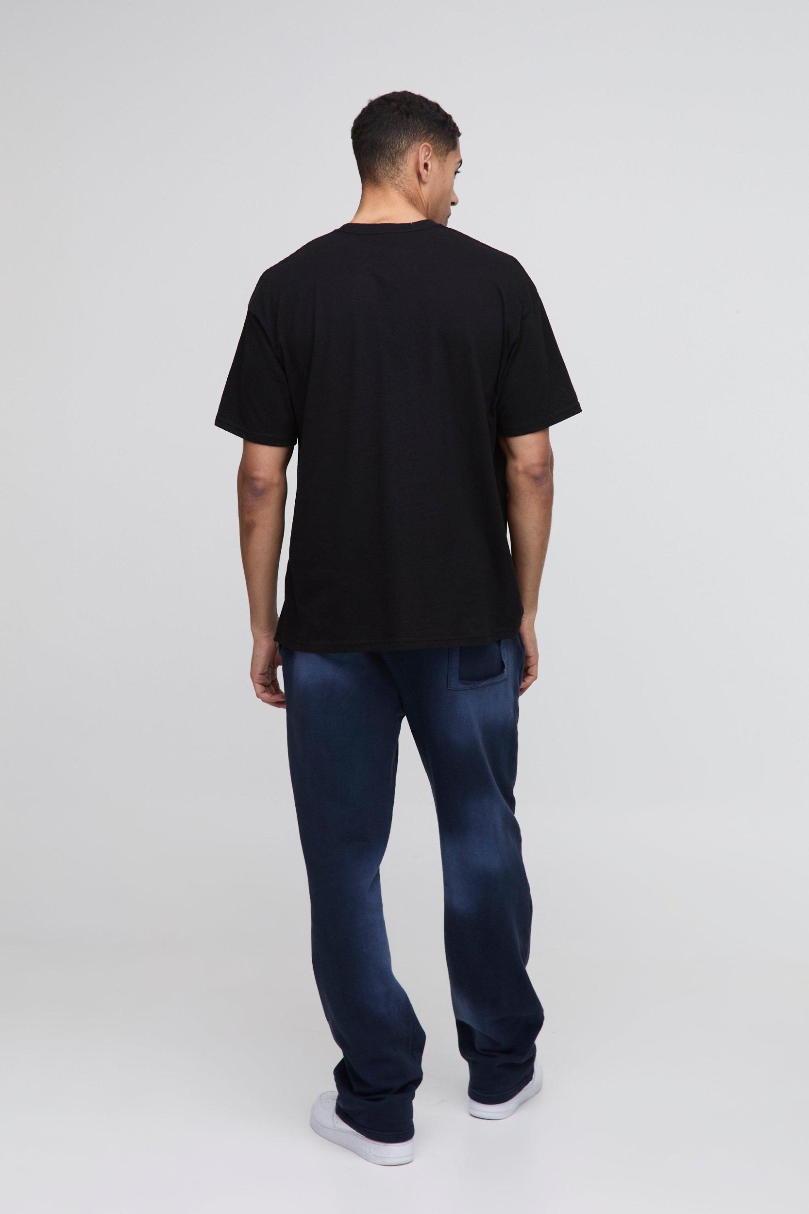Oversized Space Jam License Print T-Shirt | boohooMAN USA Product Image