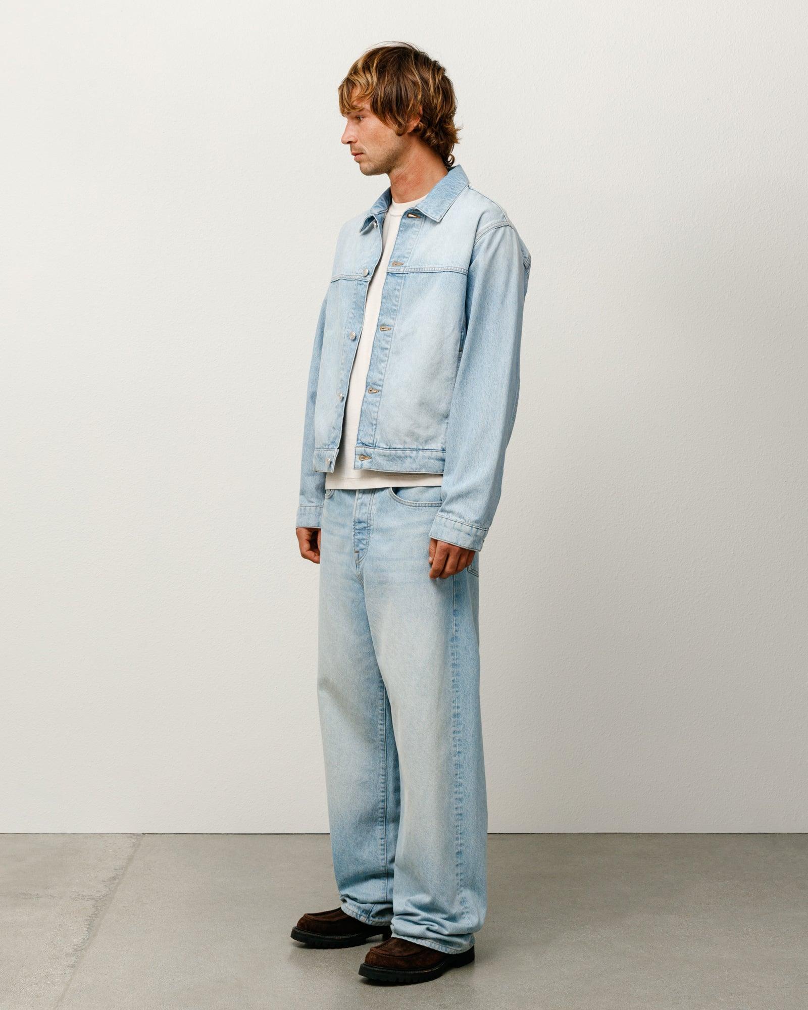 TRUCKER JACKET DENIM Male Product Image