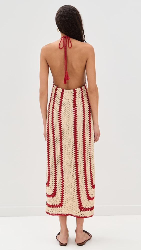Saylor Georgie Crochet Midi Dress | Shopbop Product Image