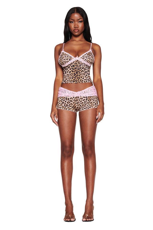 KENDRA SHORT - NEUTRAL : LEOPARD Product Image