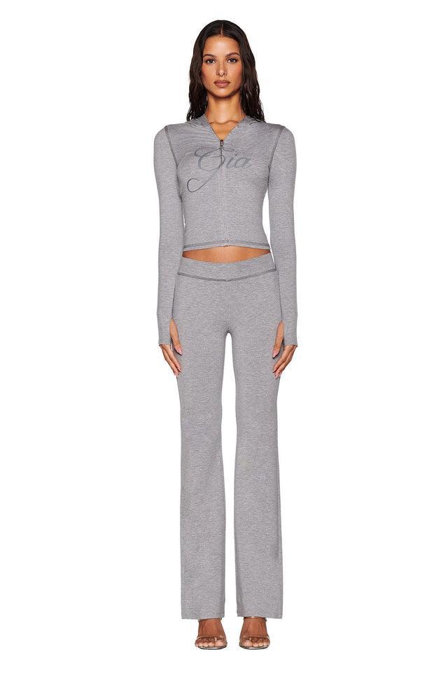 BLARE TRACKPANT - GREY : HEATHER GREY Product Image
