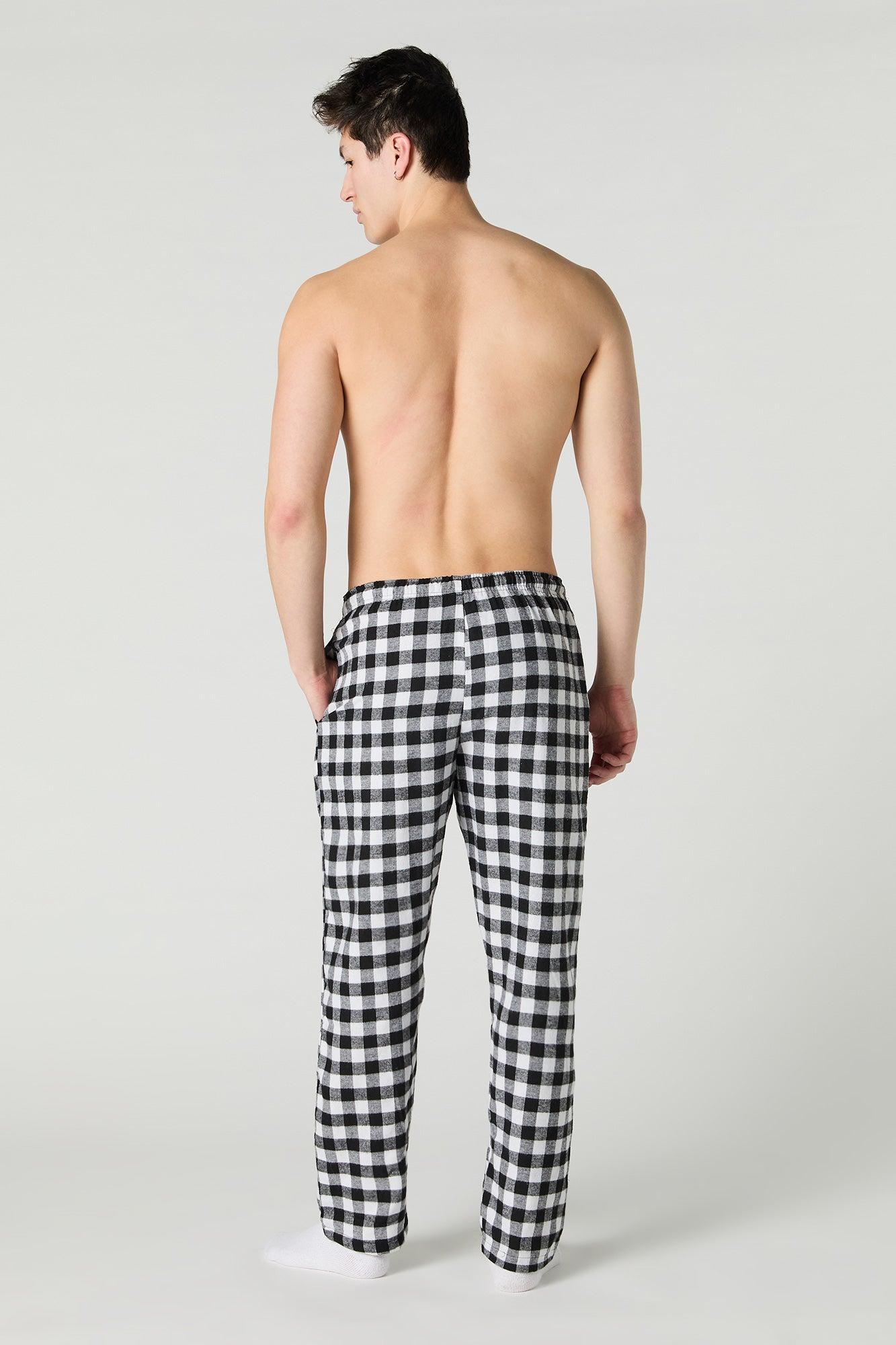 Plaid Pajama Pant Male Product Image