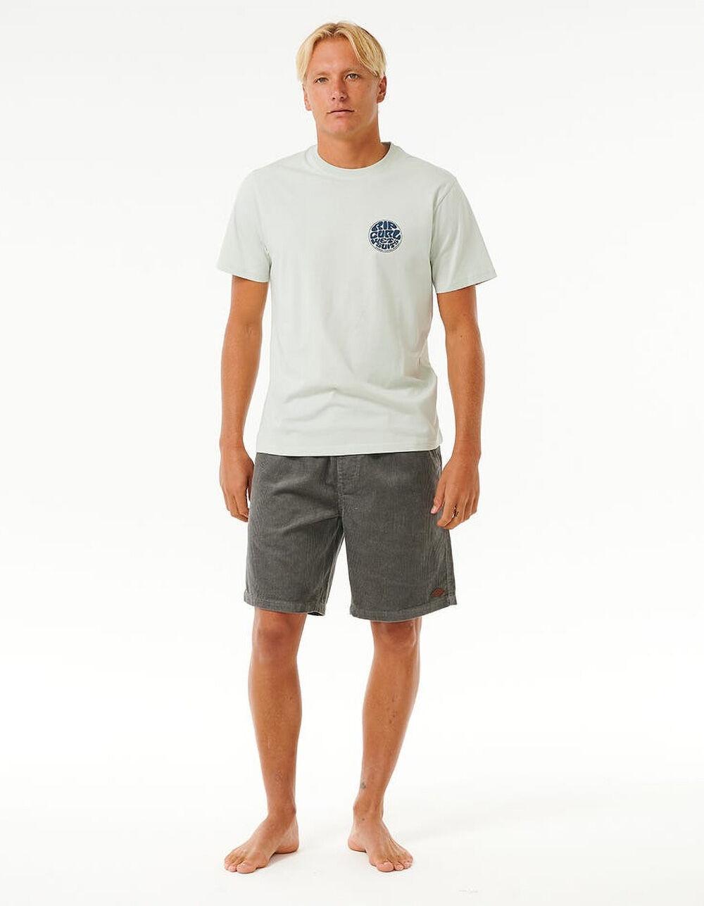 RIP CURL Classic Surf Cord Mens Volley Shorts - CHARCOAL Product Image