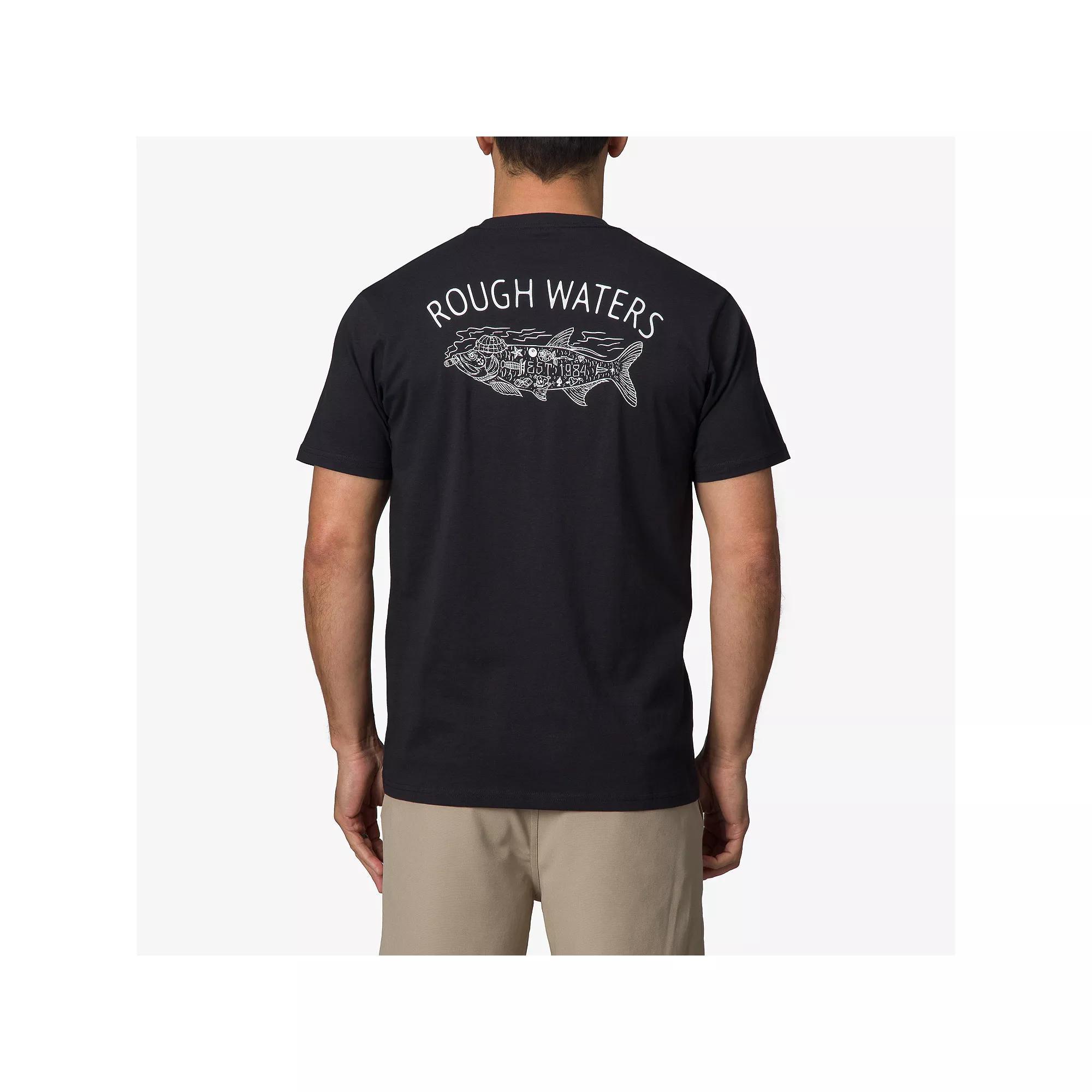 Men's Reef Baja Graphic Tee, Size: Small, Black Product Image
