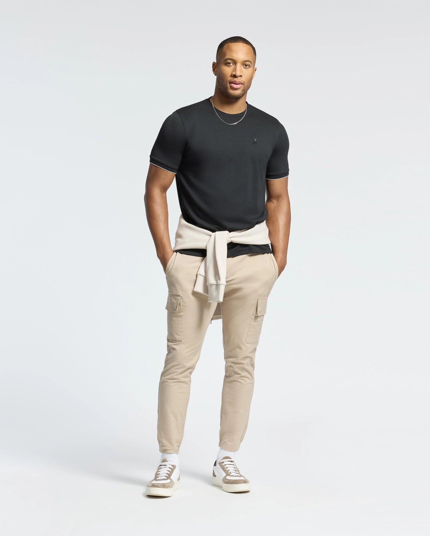 Men's Bryce Performance Tee 001 BLACK / XXXL Product Image