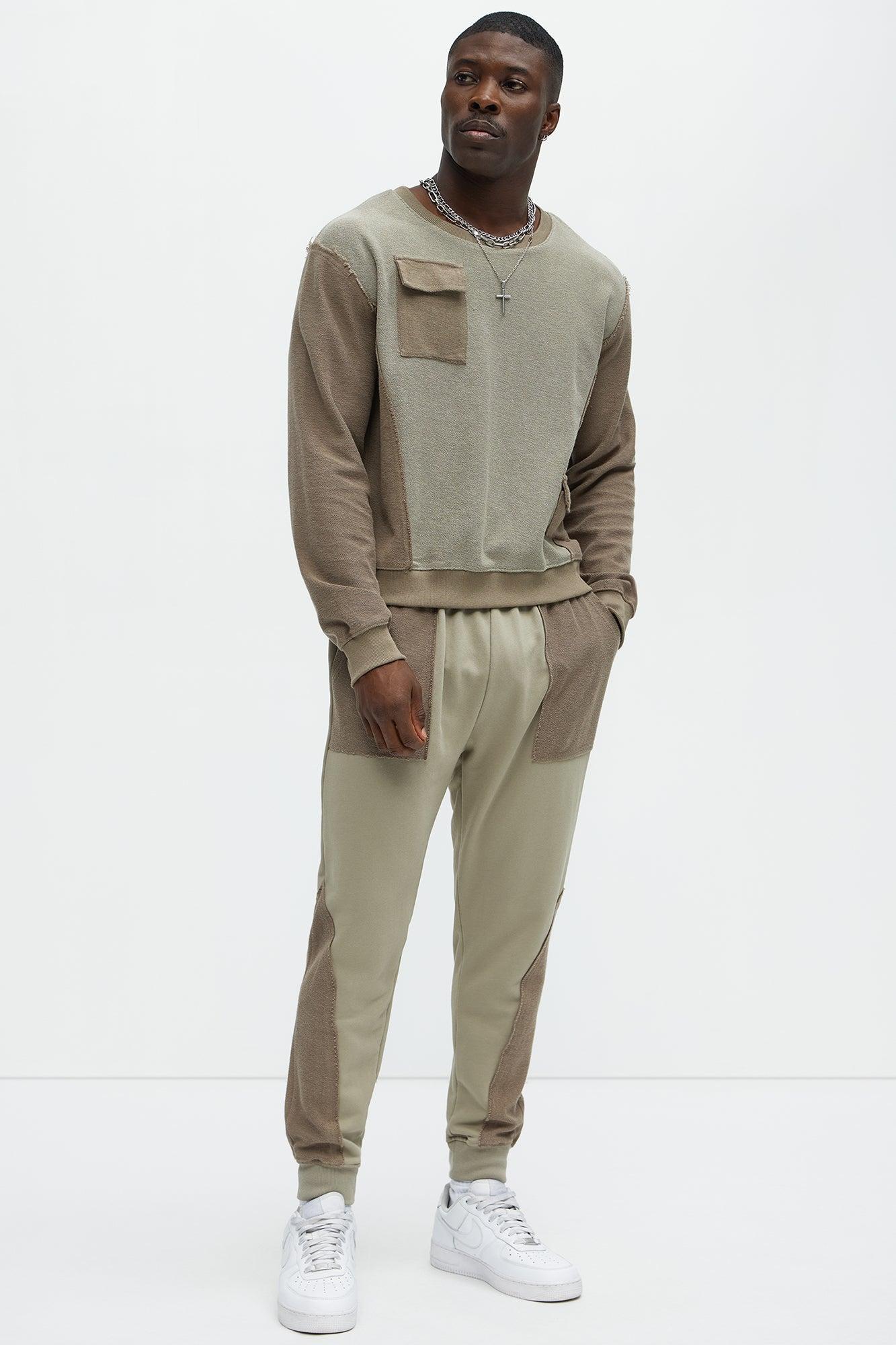 Stoop Crew Neck Sweatshirt - Brown/combo Product Image