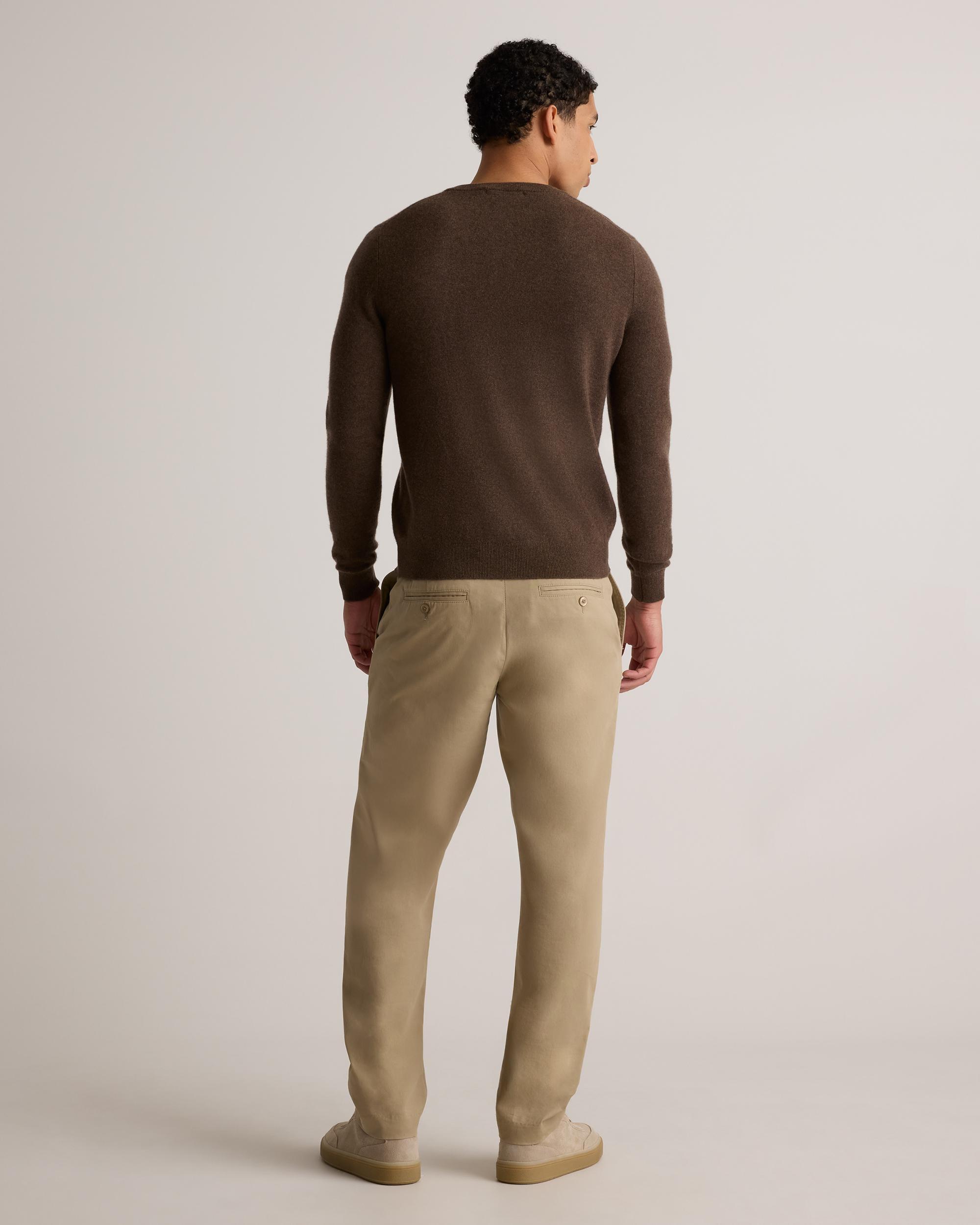 Quince | Men's Mongolian Cashmere Henley Sweater Size XL Product Image